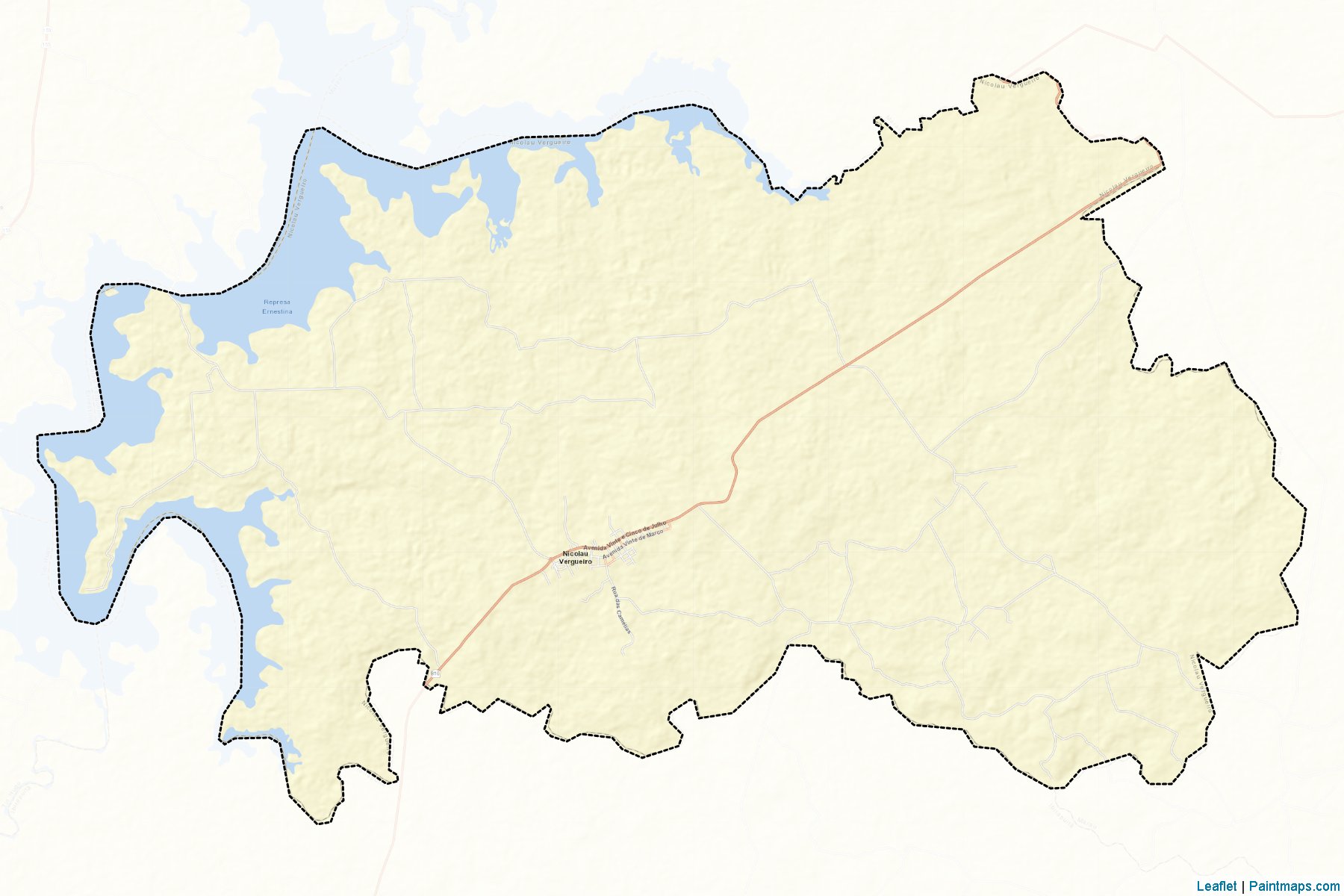 Nicolau Vergueiro (Rio Grande Do Sul) Map Cropping Samples-2