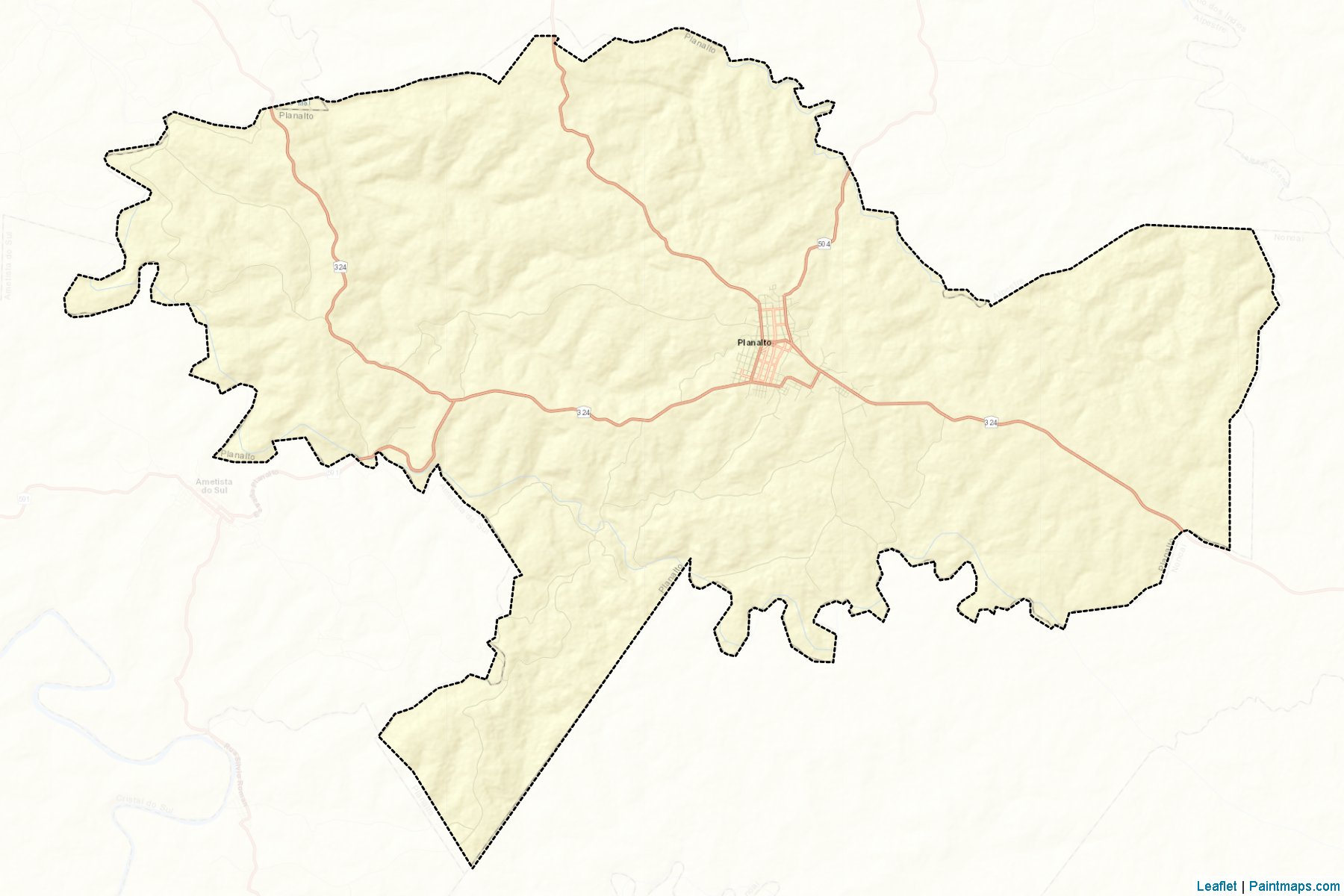 Planalto (Rio Grande Do Sul) Map Cropping Samples-2