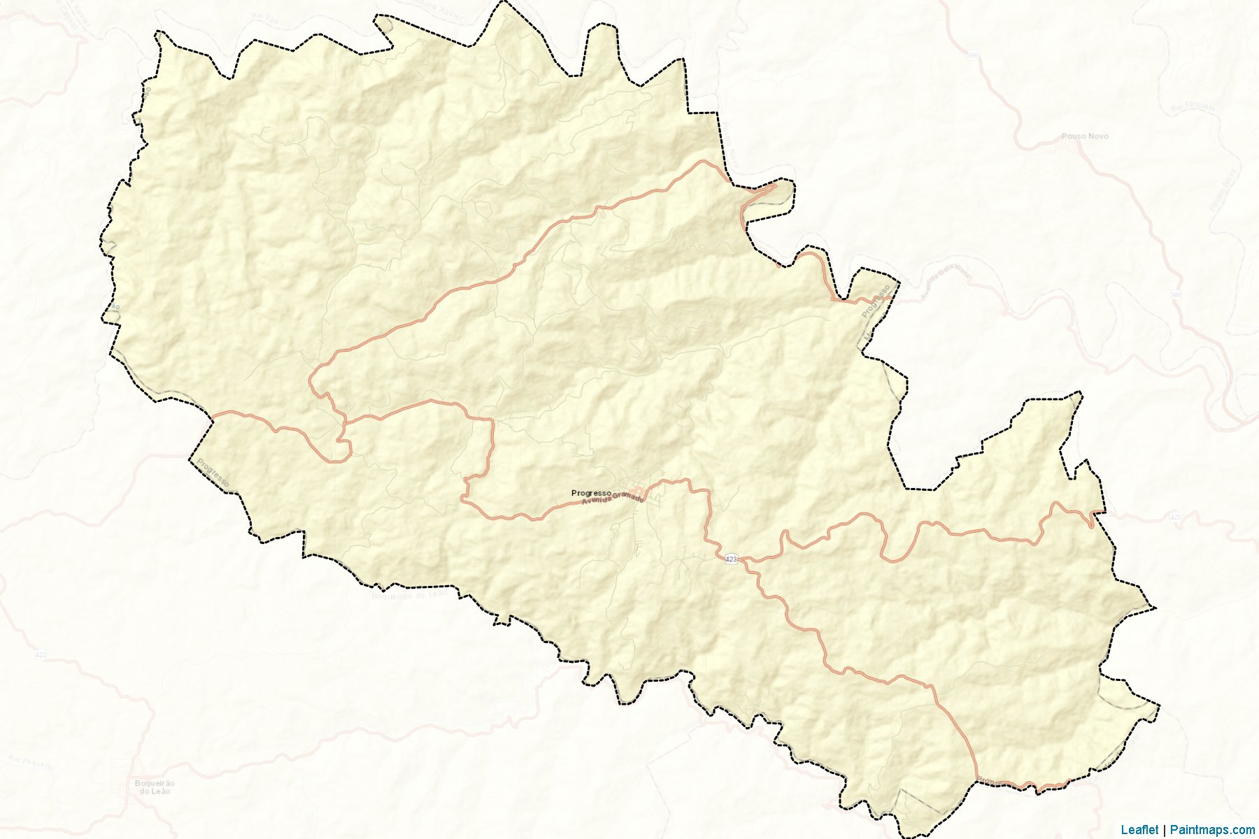 Progresso (Rio Grande Do Sul) Map Cropping Samples-2