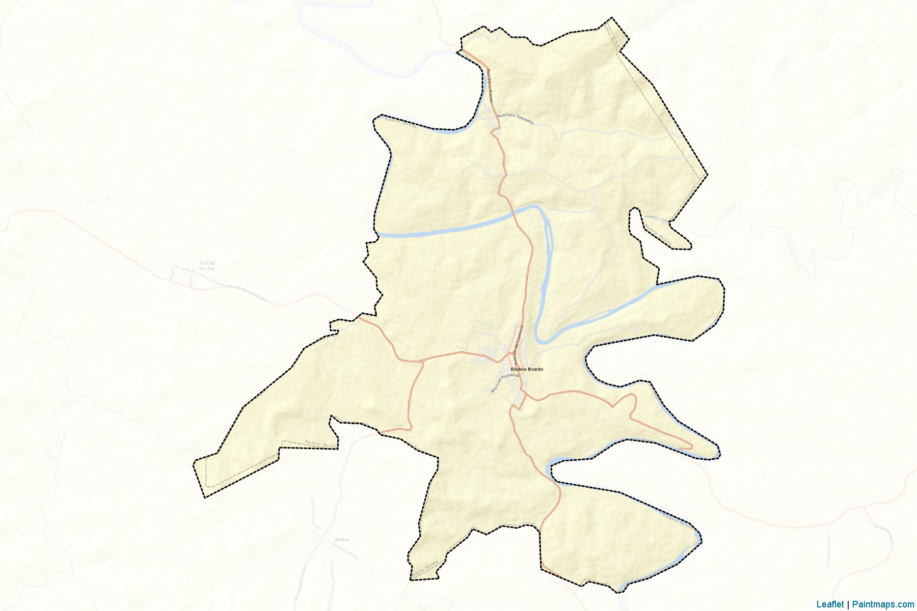 Rodeio Bonito (Rio Grande Do Sul) Map Cropping Samples-2