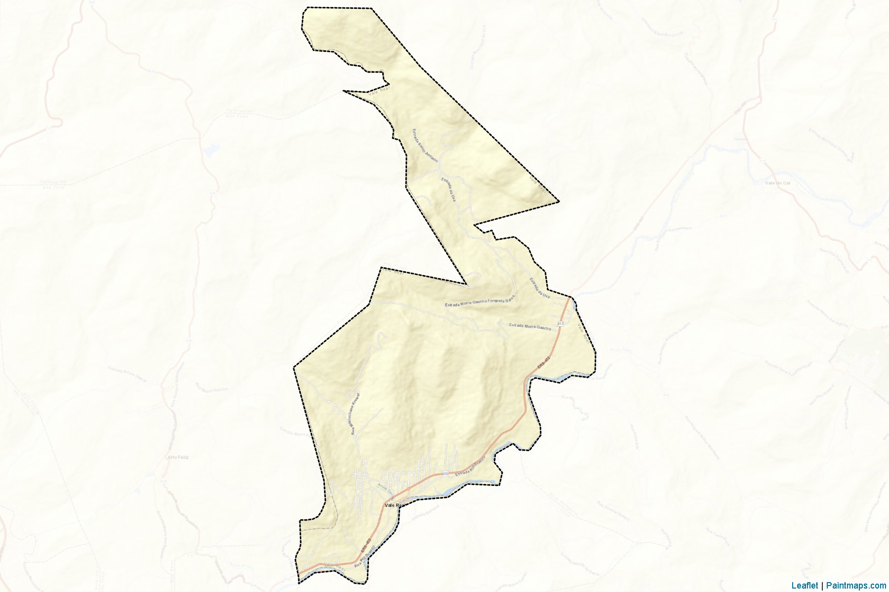 Vale Real (Rio Grande Do Sul) Map Cropping Samples-2