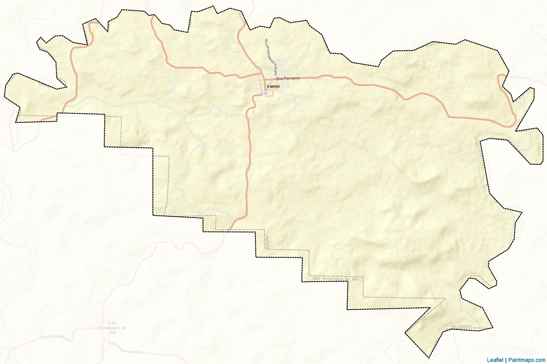 Vanini (Rio Grande Do Sul) Map Cropping Samples-2