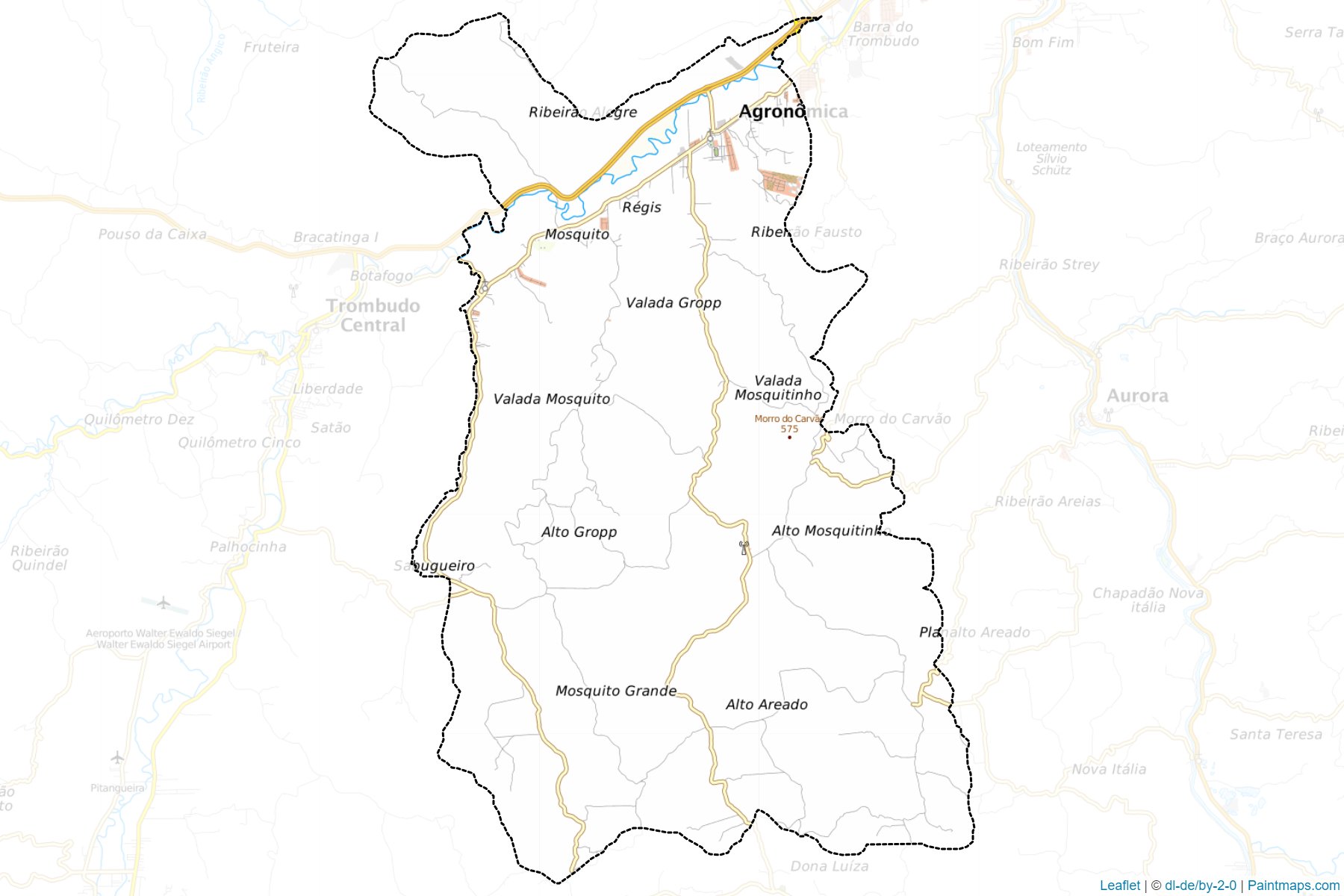 Agronomica (Santa Catarina) Map Cropping Samples-1