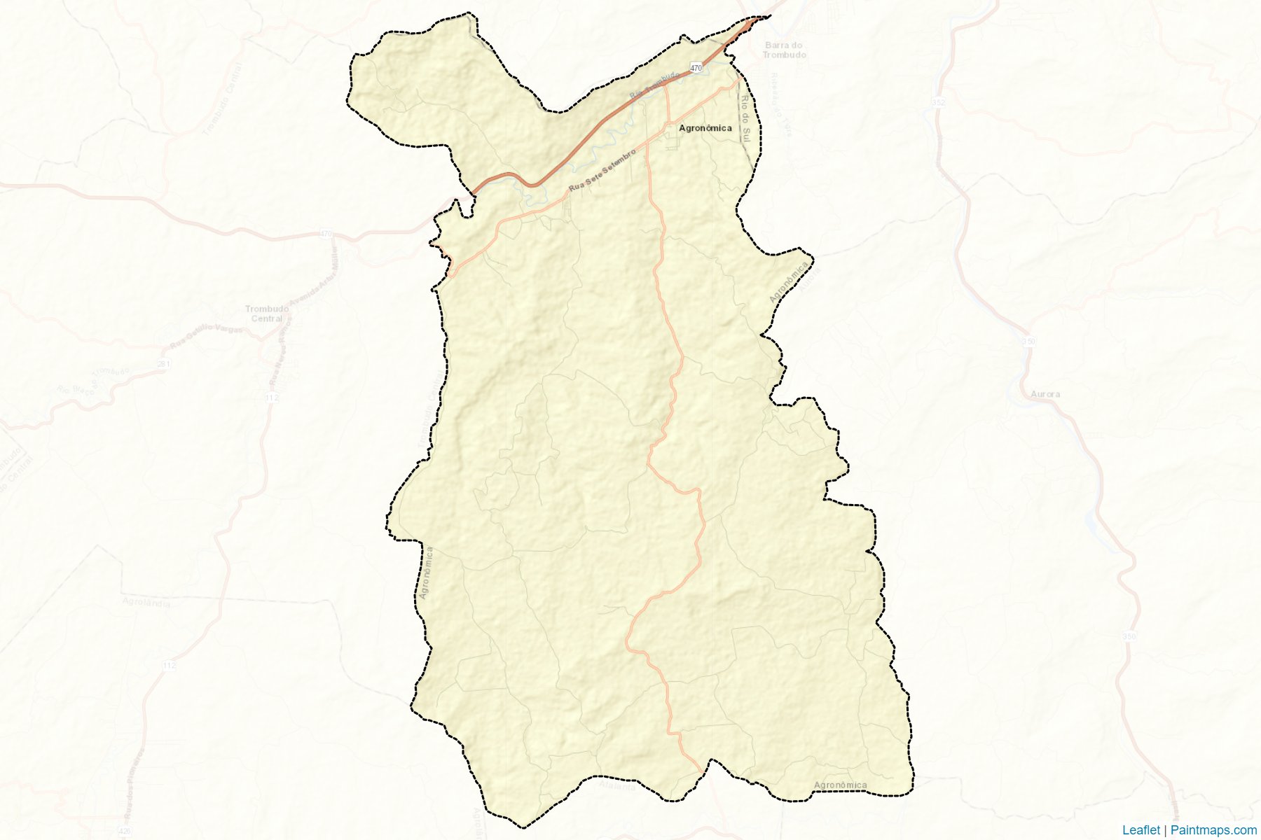 Agronomica (Santa Catarina) Map Cropping Samples-2