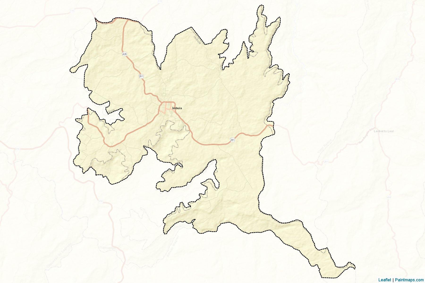 Imbuia (Santa Catarina) Map Cropping Samples-2