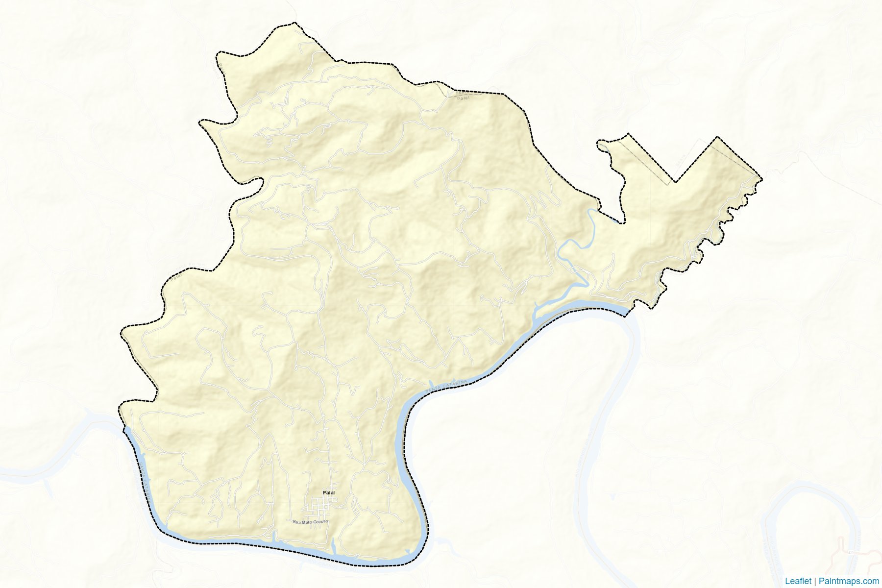 Muestras de recorte de mapas Paial (Santa Catarina)-2