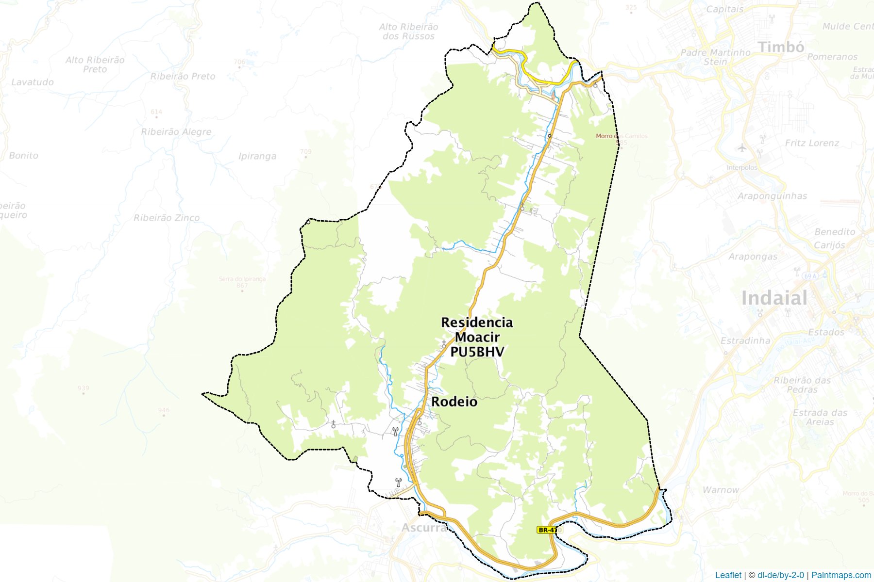 Rodeio (Santa Catarina) Map Cropping Samples-1