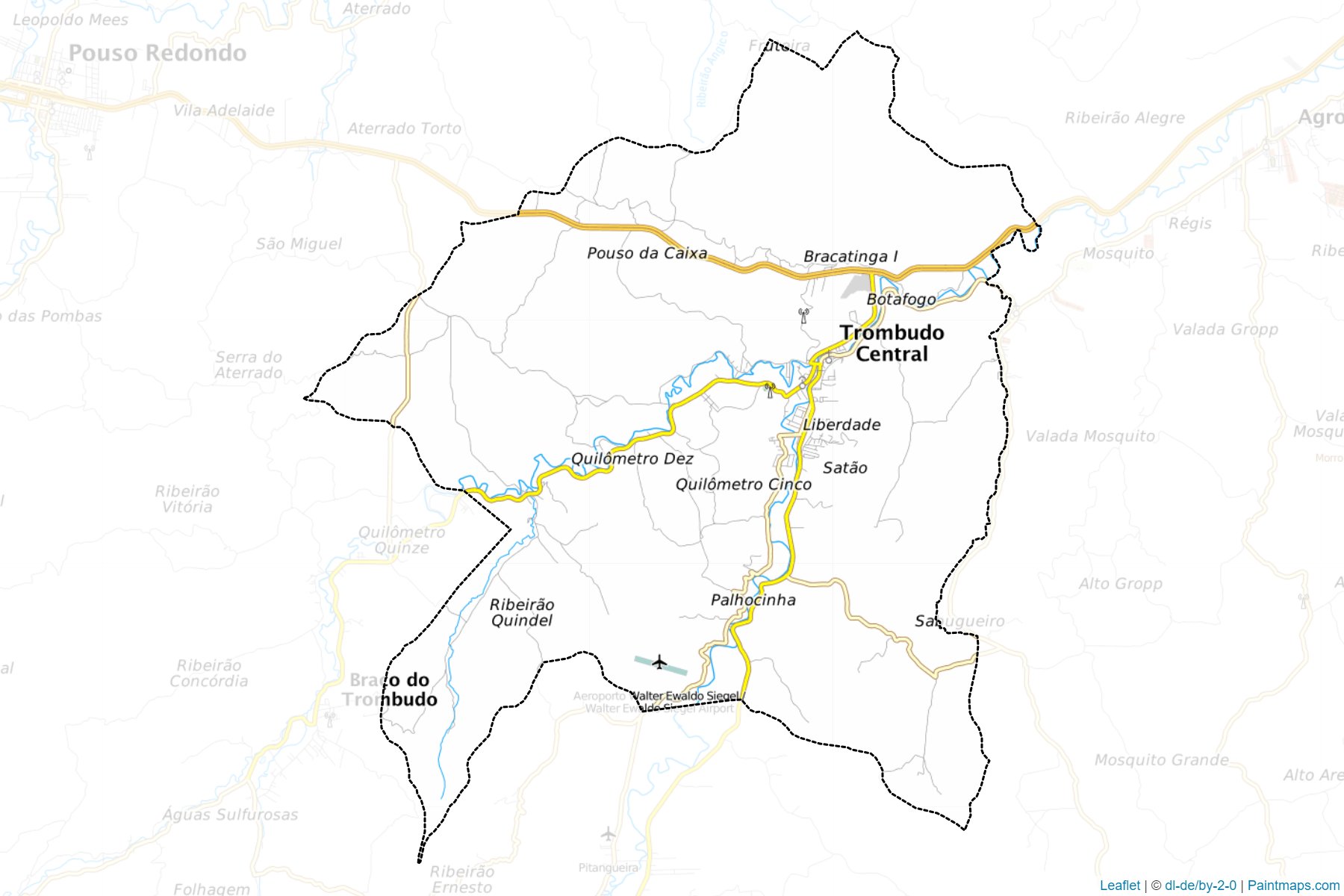 Trombudo Central (Santa Catarina) Map Cropping Samples-1