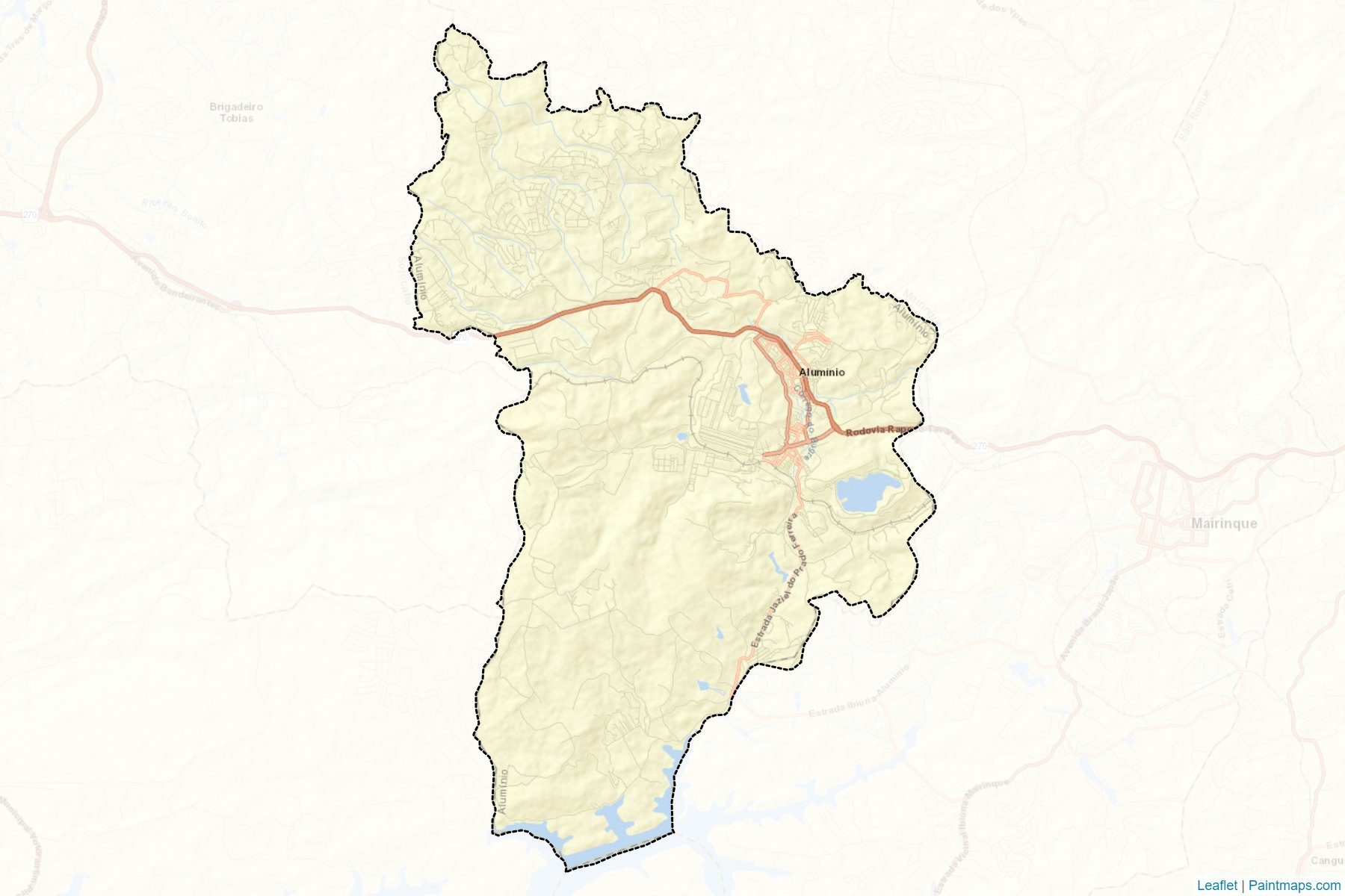 Muestras de recorte de mapas Aluminio (Sao Paulo)-2