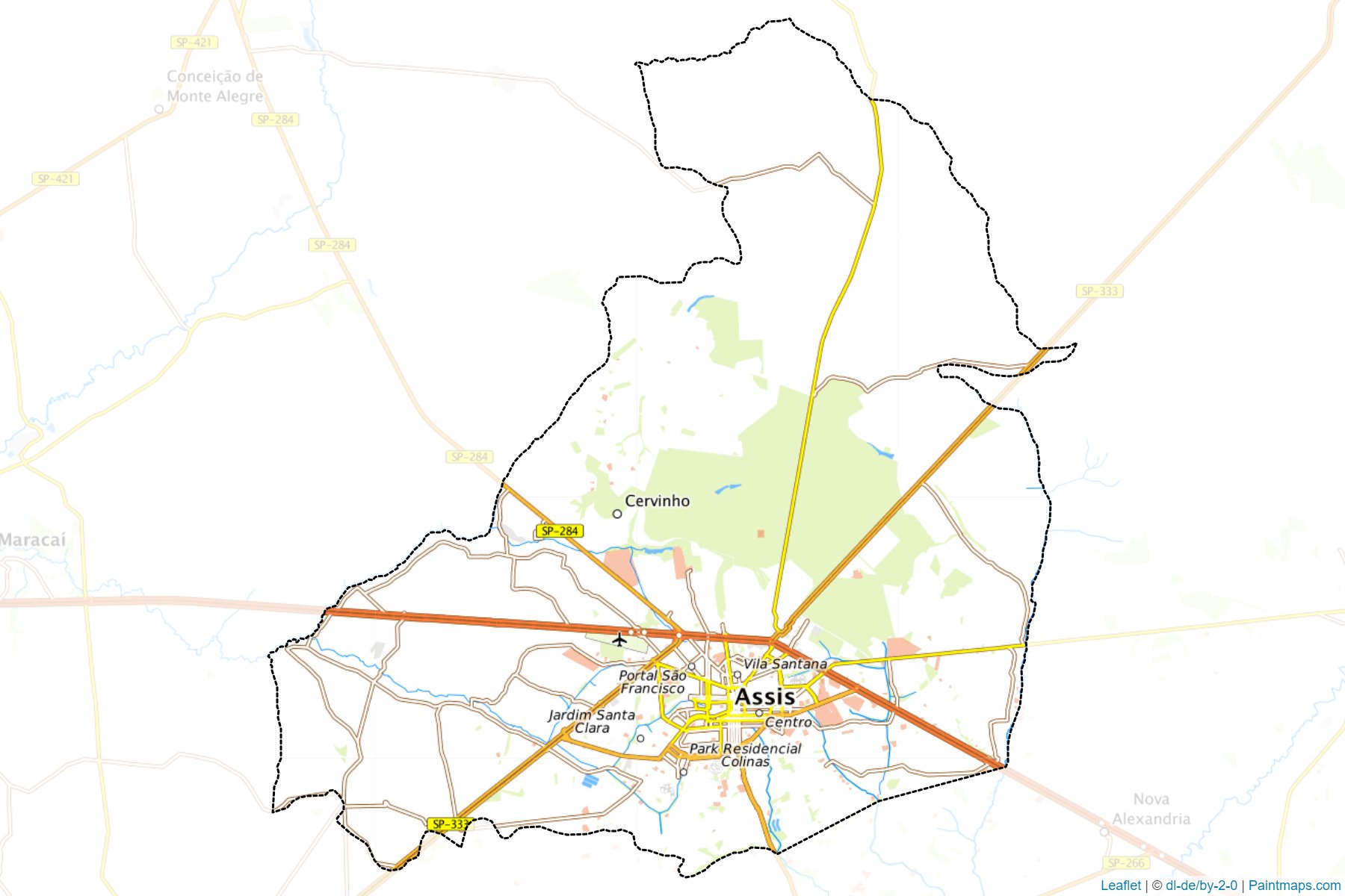 Assis (Sao Paulo) Map Cropping Samples-1