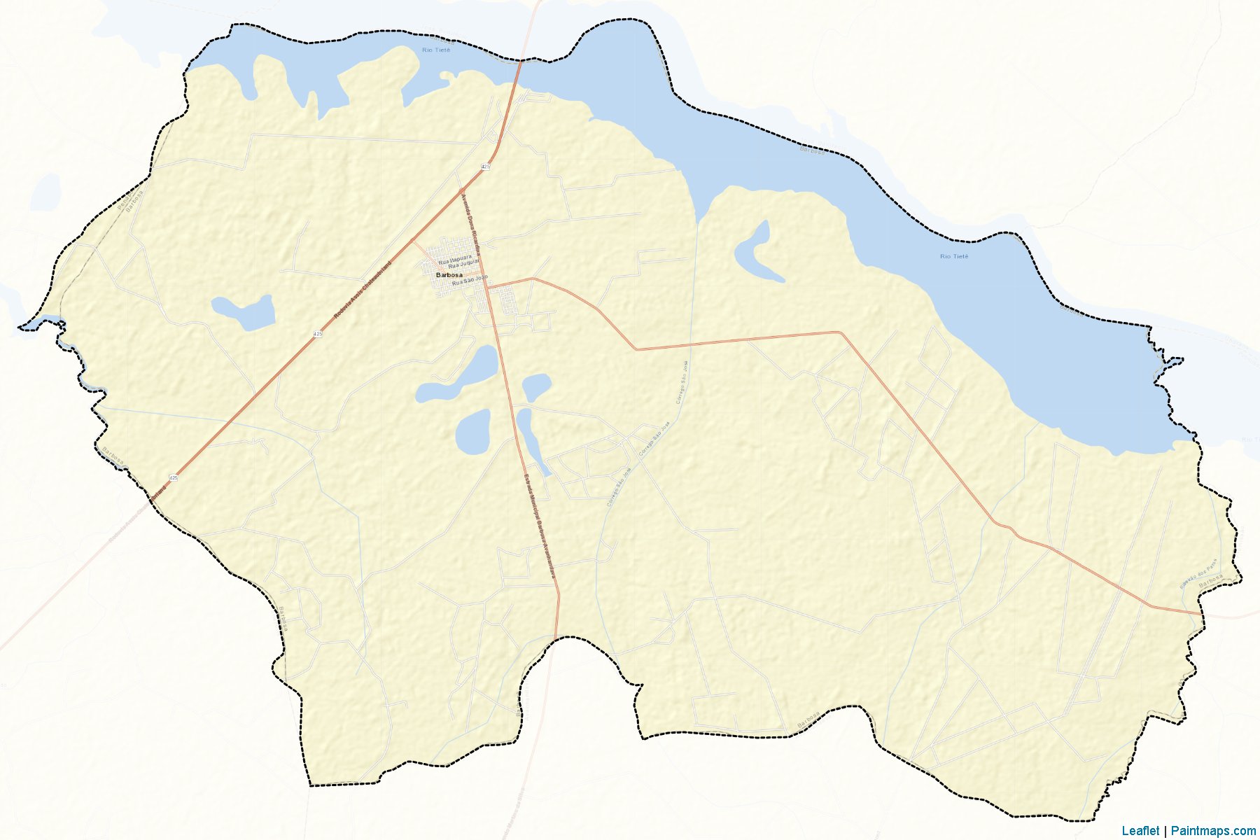 Muestras de recorte de mapas Barbosa (Sao Paulo)-2