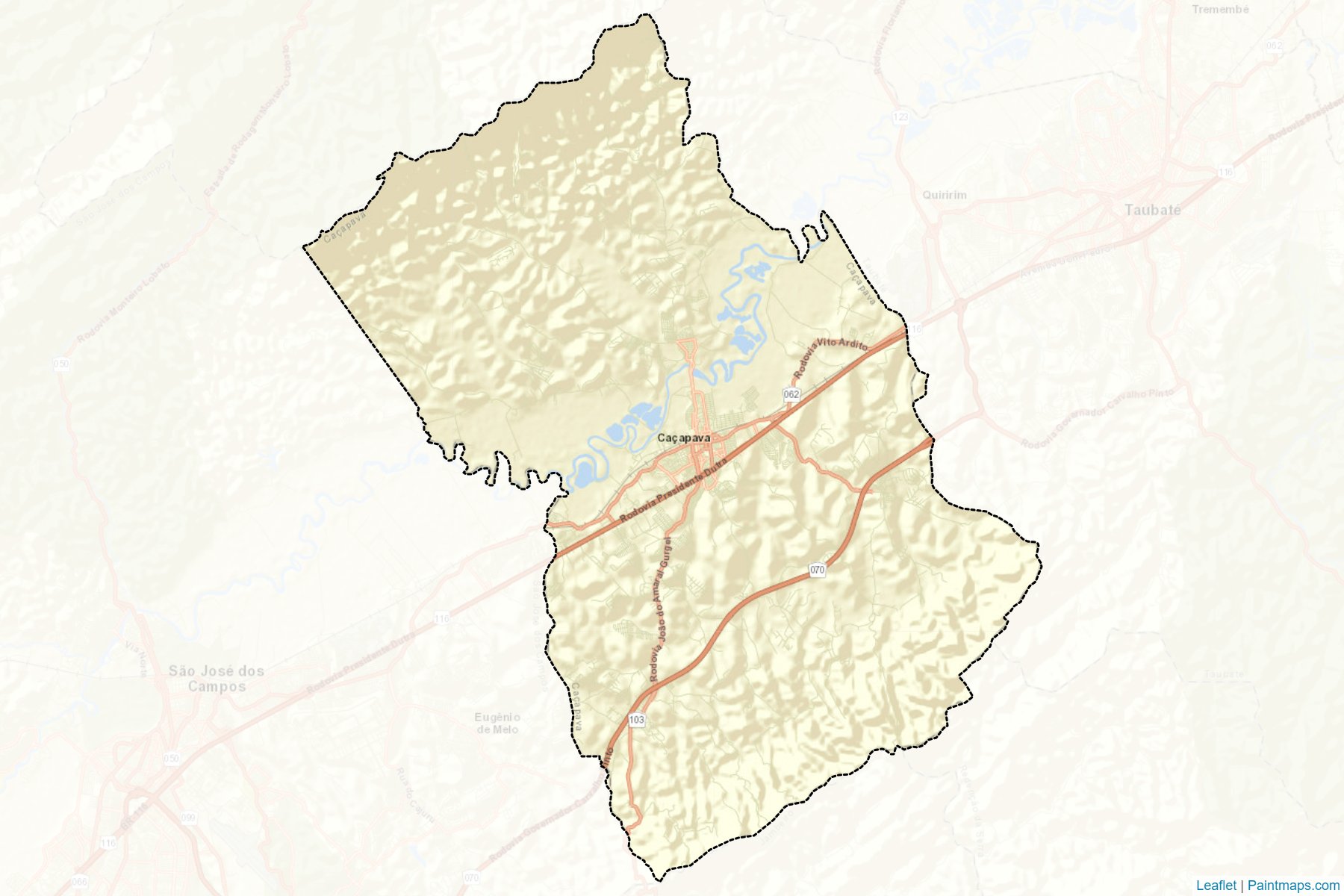 Muestras de recorte de mapas Cacapava (Sao Paulo)-2