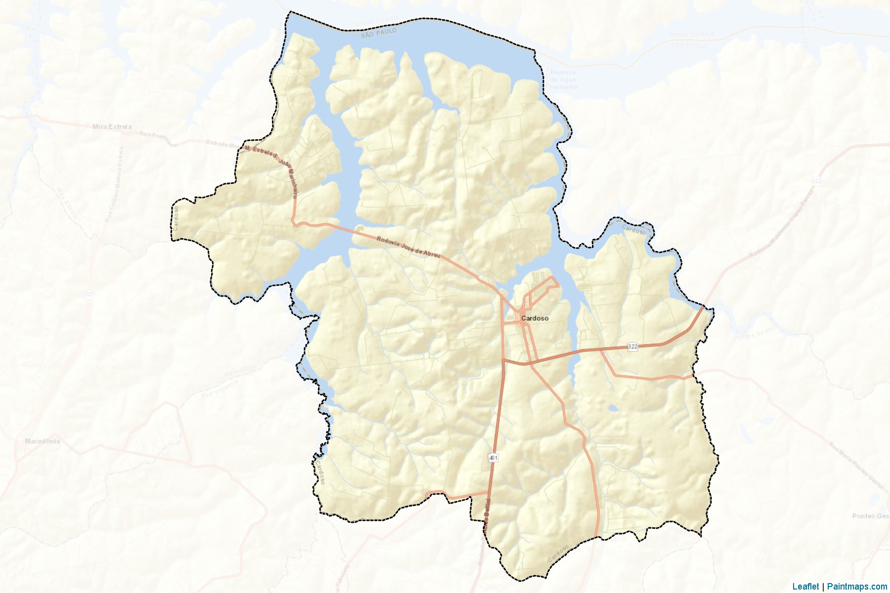 Muestras de recorte de mapas Cardoso (Sao Paulo)-2