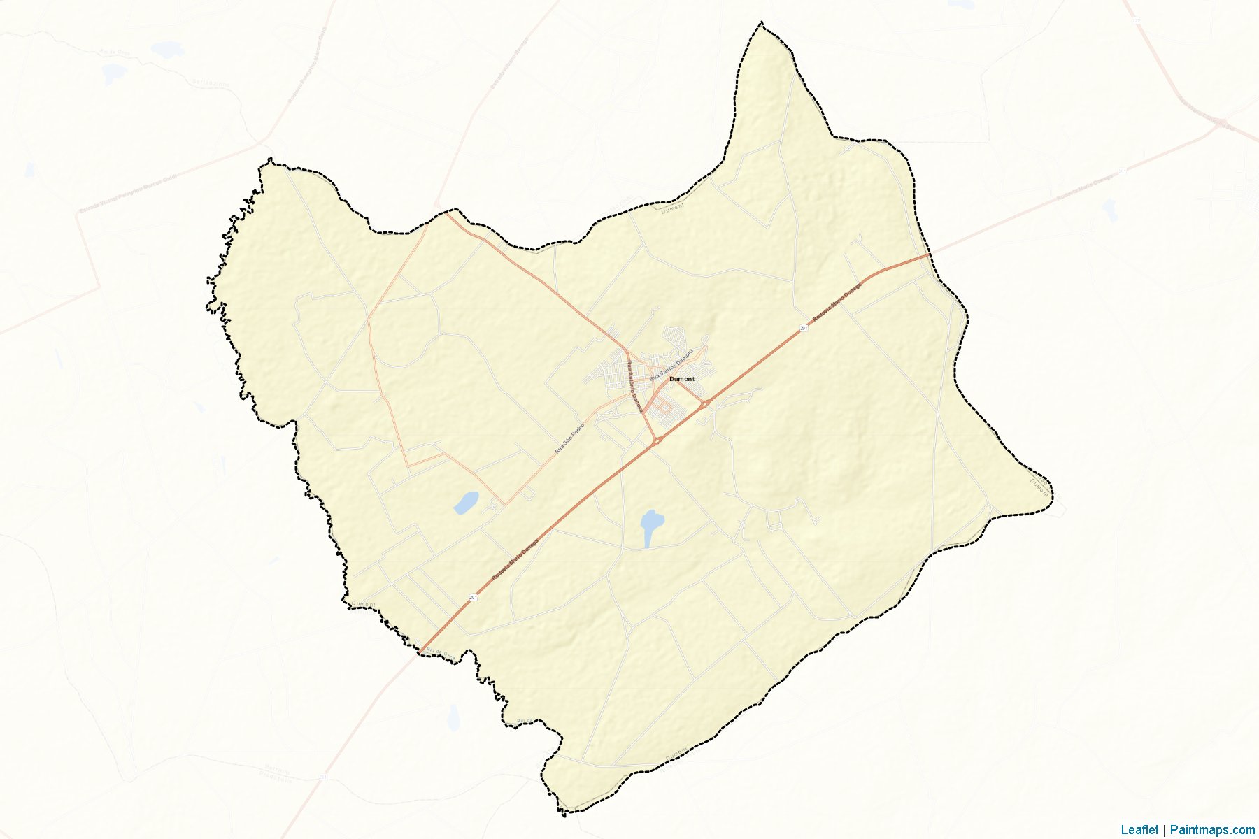 Muestras de recorte de mapas Dumont (Sao Paulo)-2