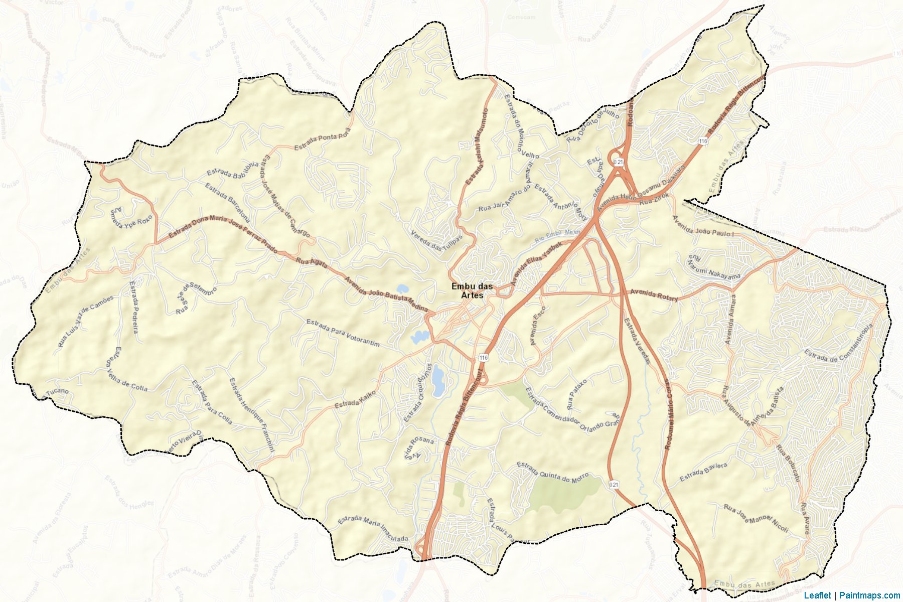 Muestras de recorte de mapas Embu (Sao Paulo)-2