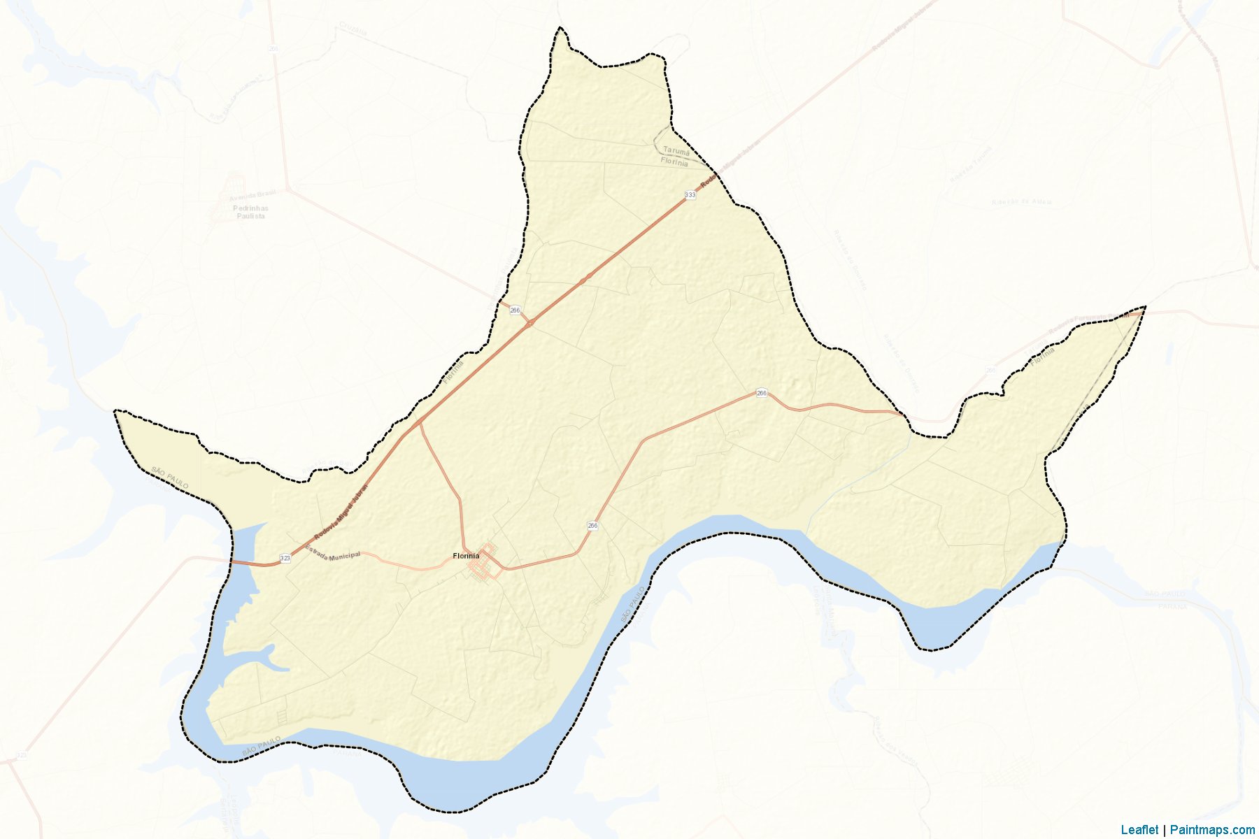 Muestras de recorte de mapas Florinea (Sao Paulo)-2