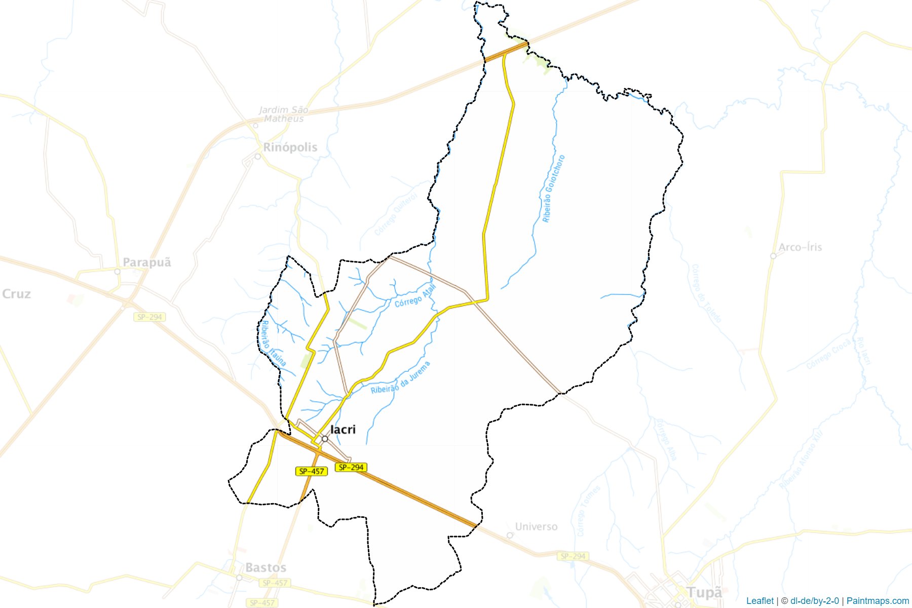 Muestras de recorte de mapas Iacri (Sao Paulo)-1