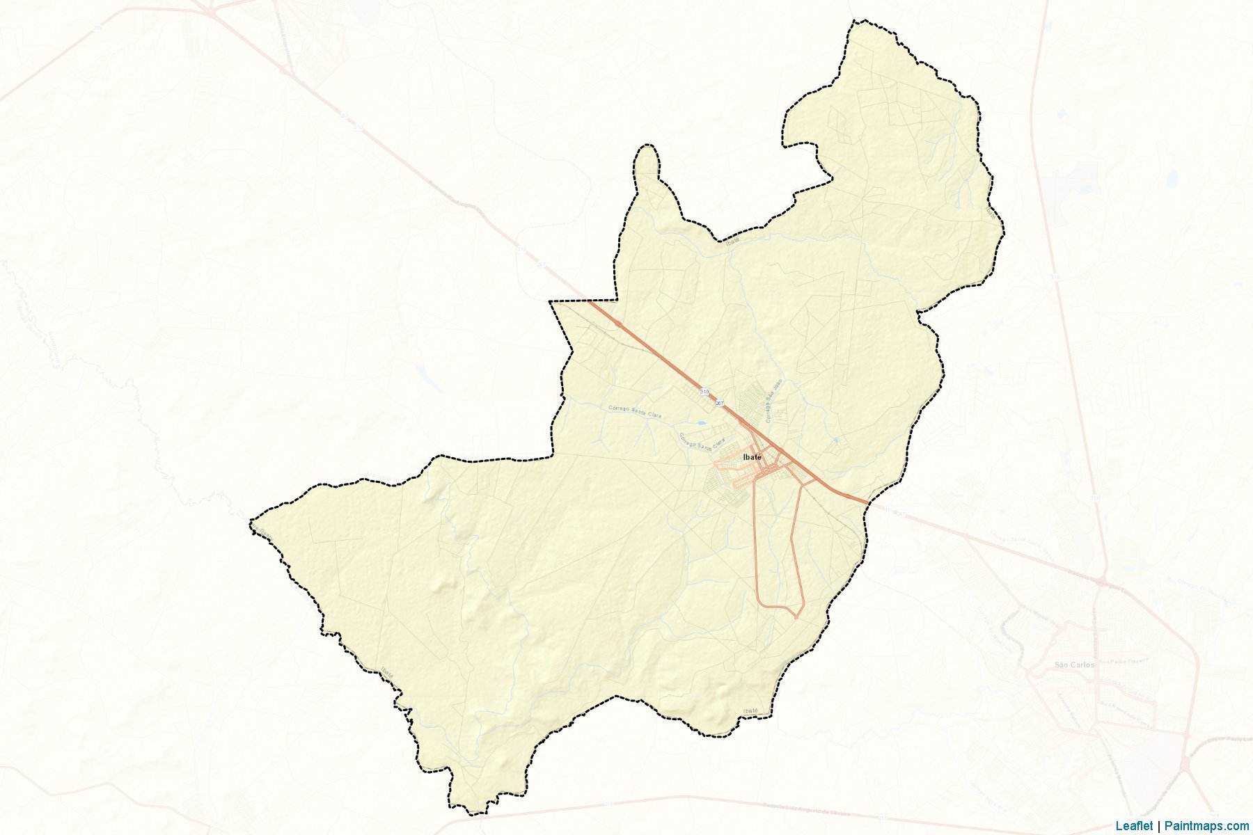 Muestras de recorte de mapas Ibate (Sao Paulo)-2