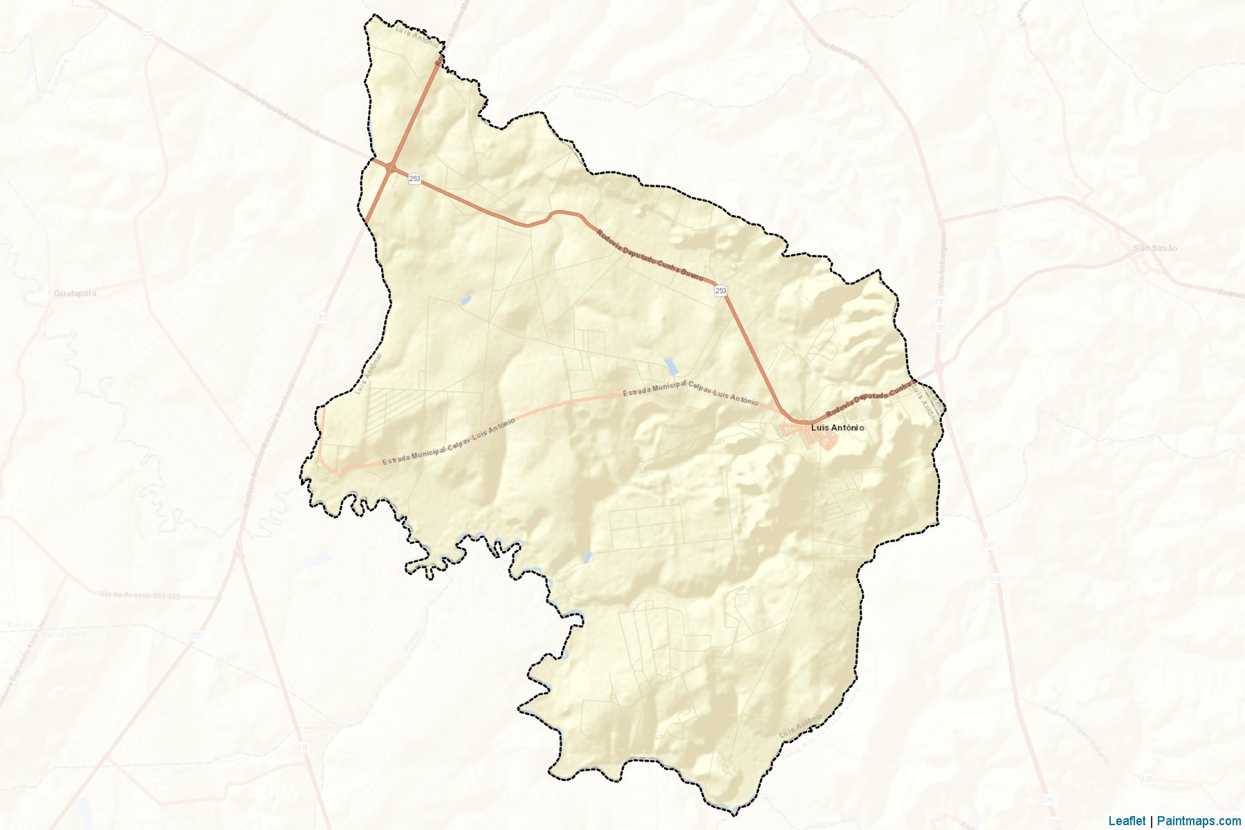 Muestras de recorte de mapas Luis Antonio (Sao Paulo)-2