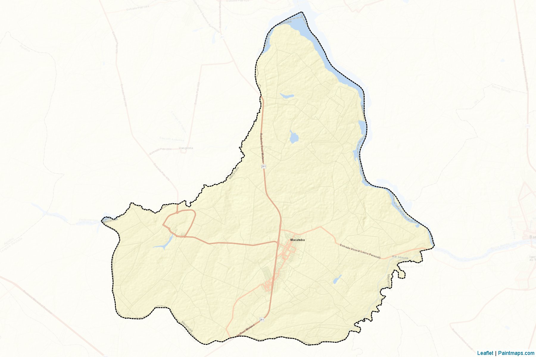 Muestras de recorte de mapas Macatuba (Sao Paulo)-2