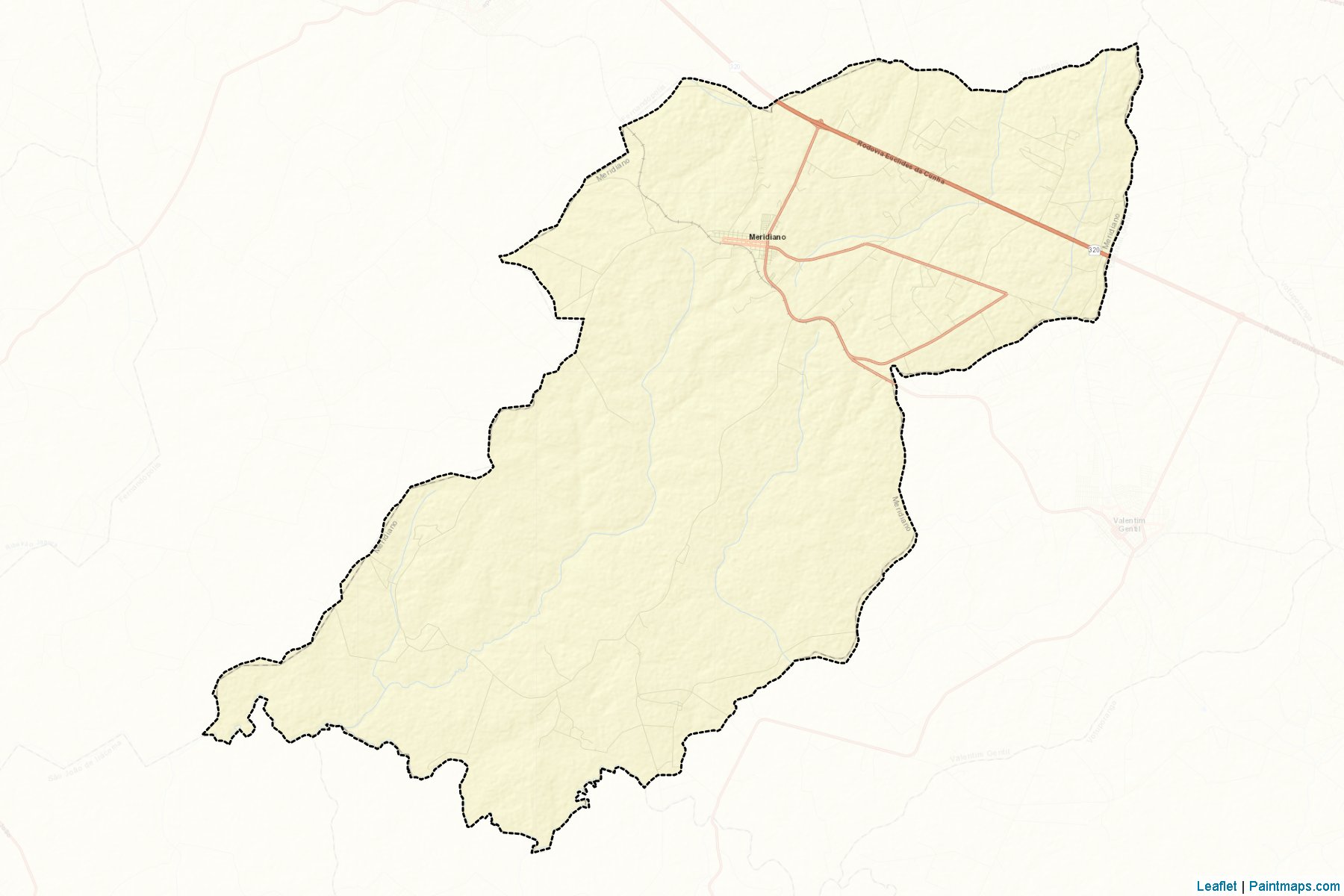 Muestras de recorte de mapas Meridiano (Sao Paulo)-2