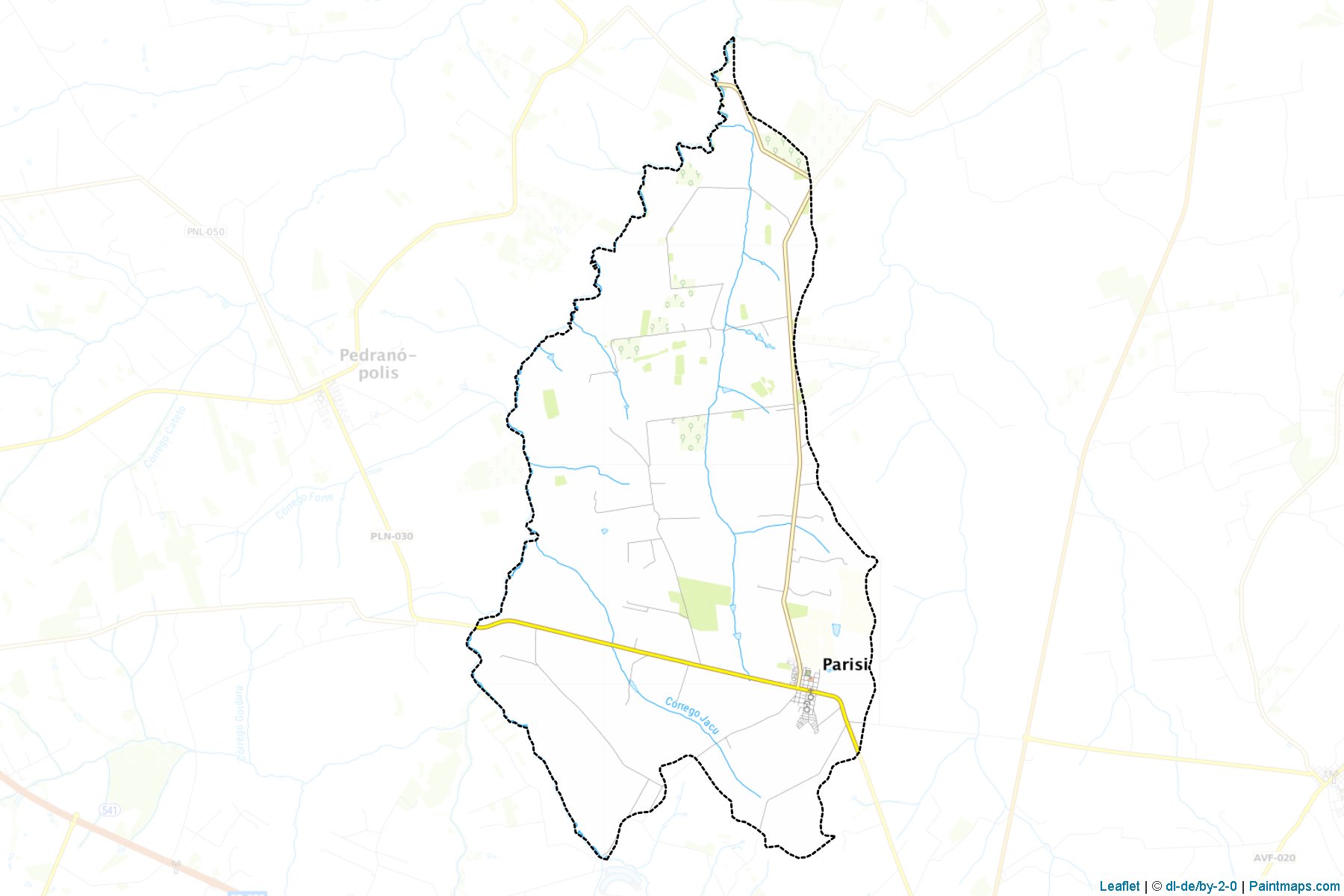 Muestras de recorte de mapas Parisi (Sao Paulo)-1