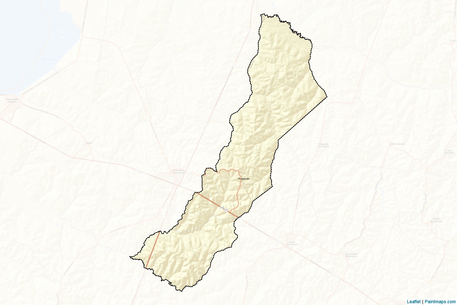 Muestras de recorte de mapas Piquerobi (Sao Paulo)-2