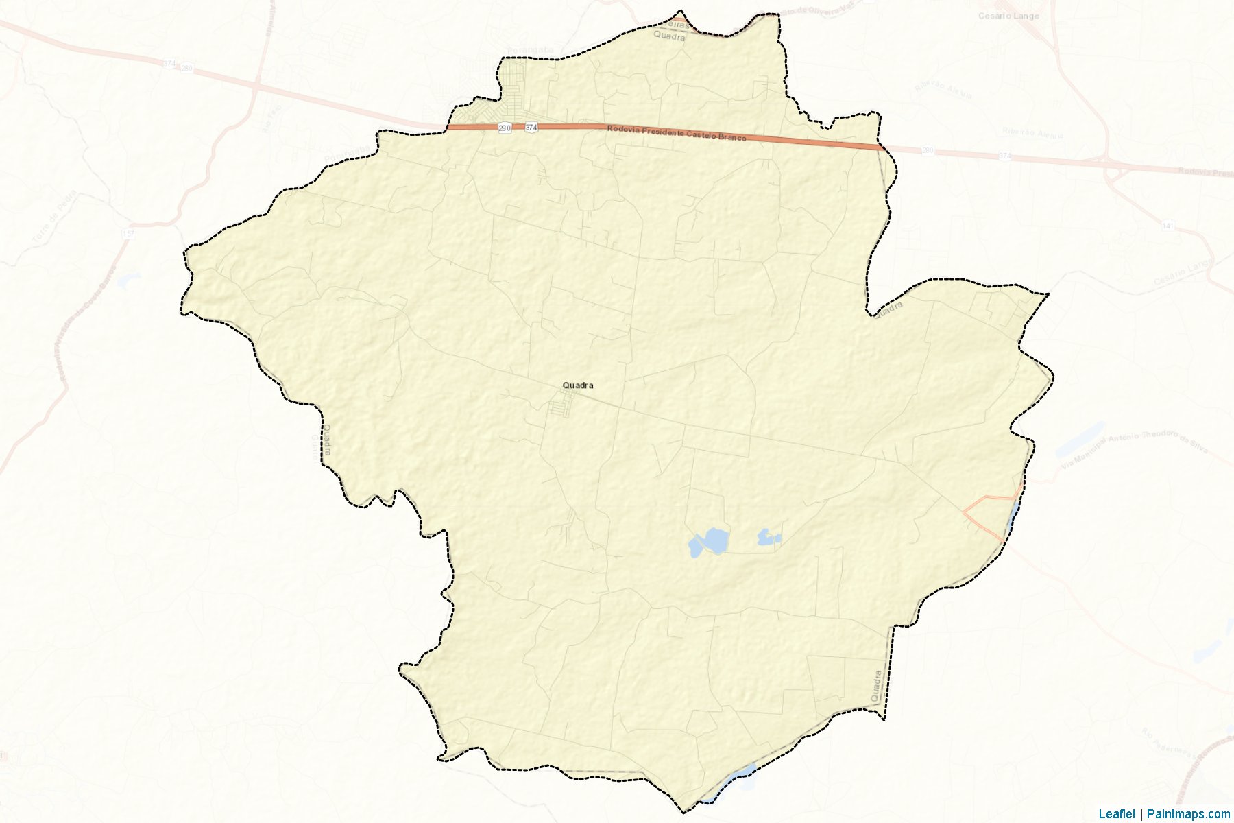 Muestras de recorte de mapas Quadra (Sao Paulo)-2