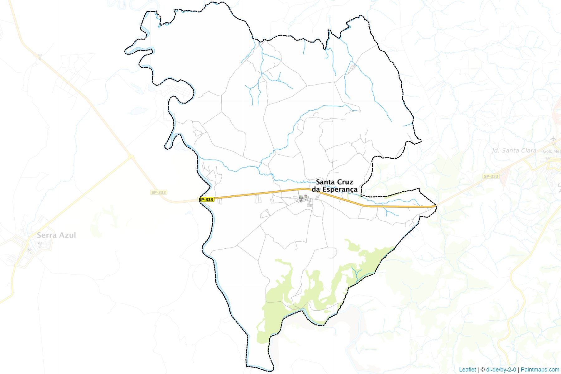 Muestras de recorte de mapas Santa Cruz da Esperanca (Sao Paulo)-1