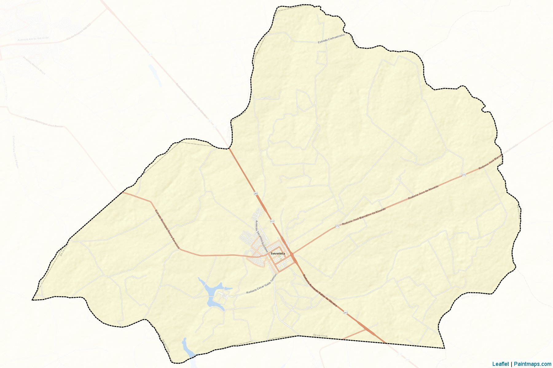 Muestras de recorte de mapas Severinia (Sao Paulo)-2