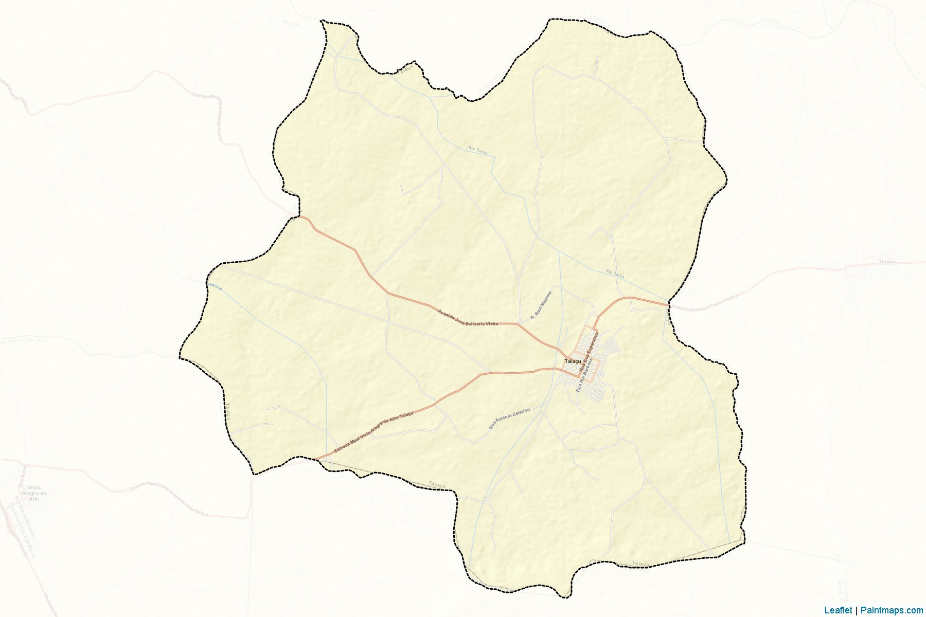 Muestras de recorte de mapas Taiacu (Sao Paulo)-2