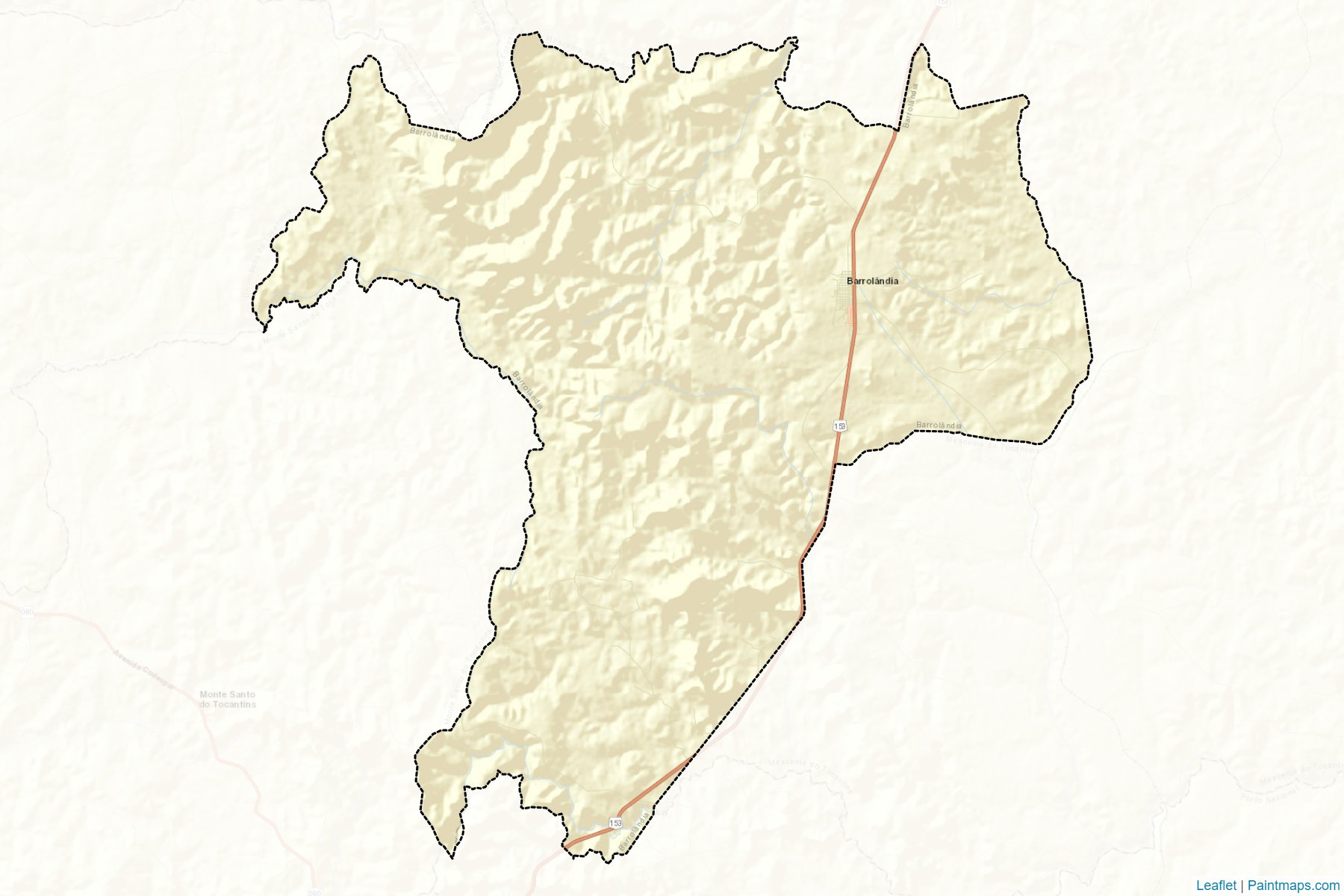 Barrolandia (Tocantins) Map Cropping Samples-2