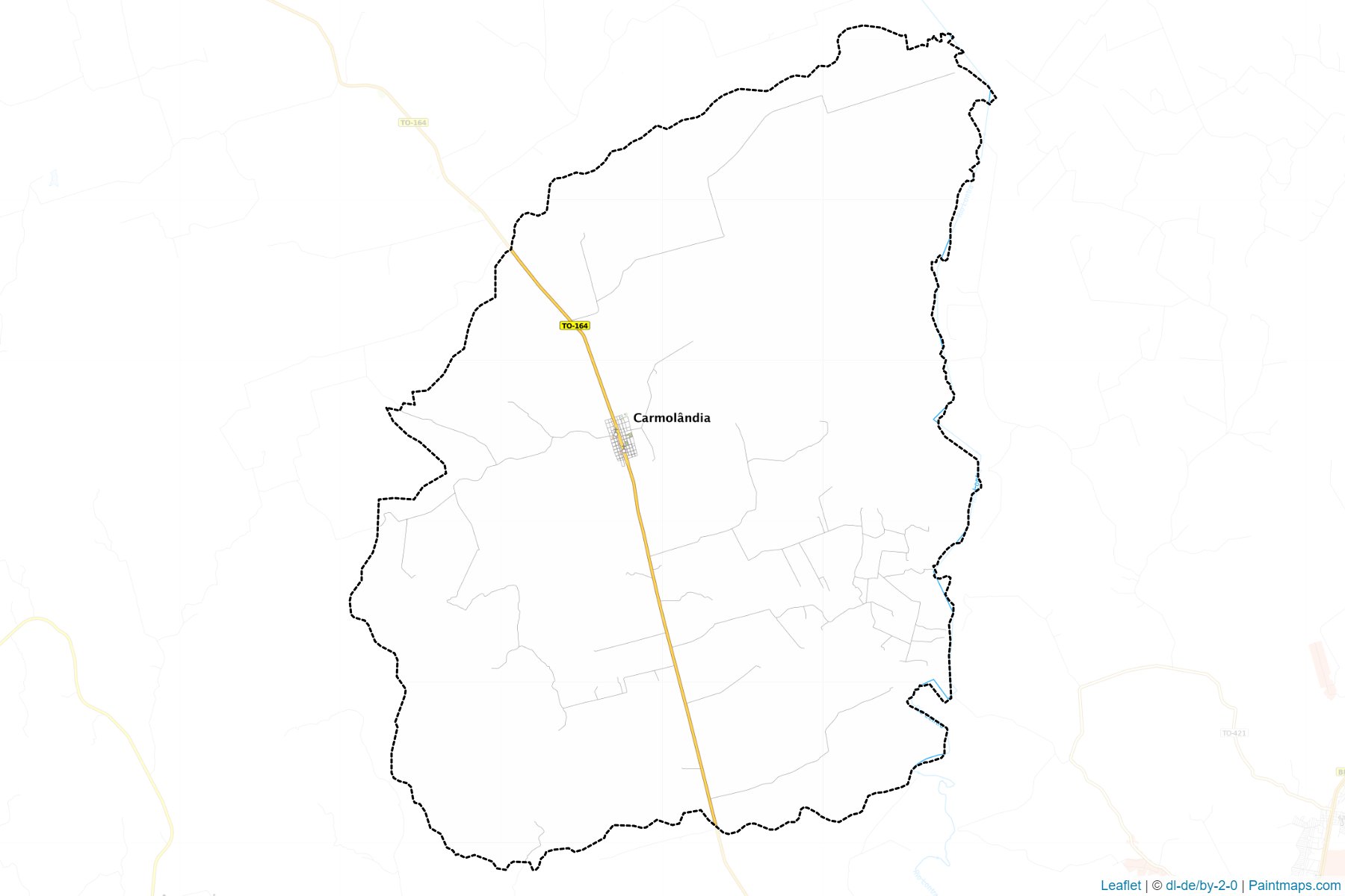 Carmolandia (Tocantins) Haritası Örnekleri-1