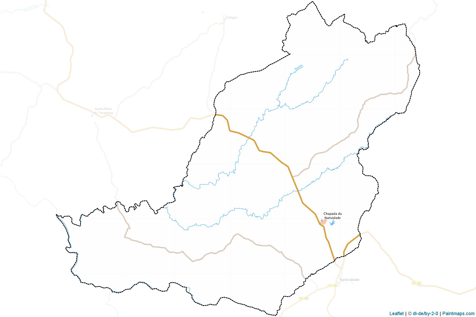 Chapada da Natividade (Tocantins) Map Cropping Samples-1