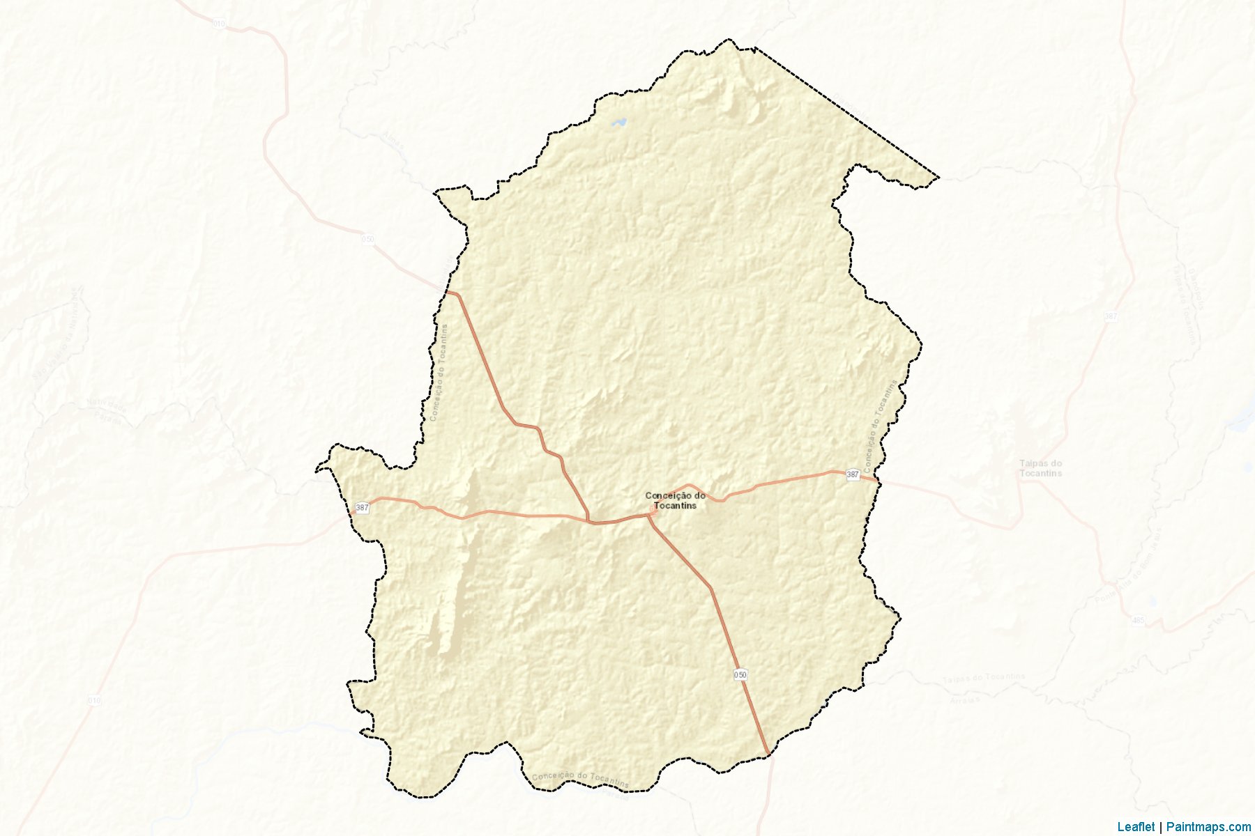 Conceicao do Tocantins (Tocantins) Map Cropping Samples-2