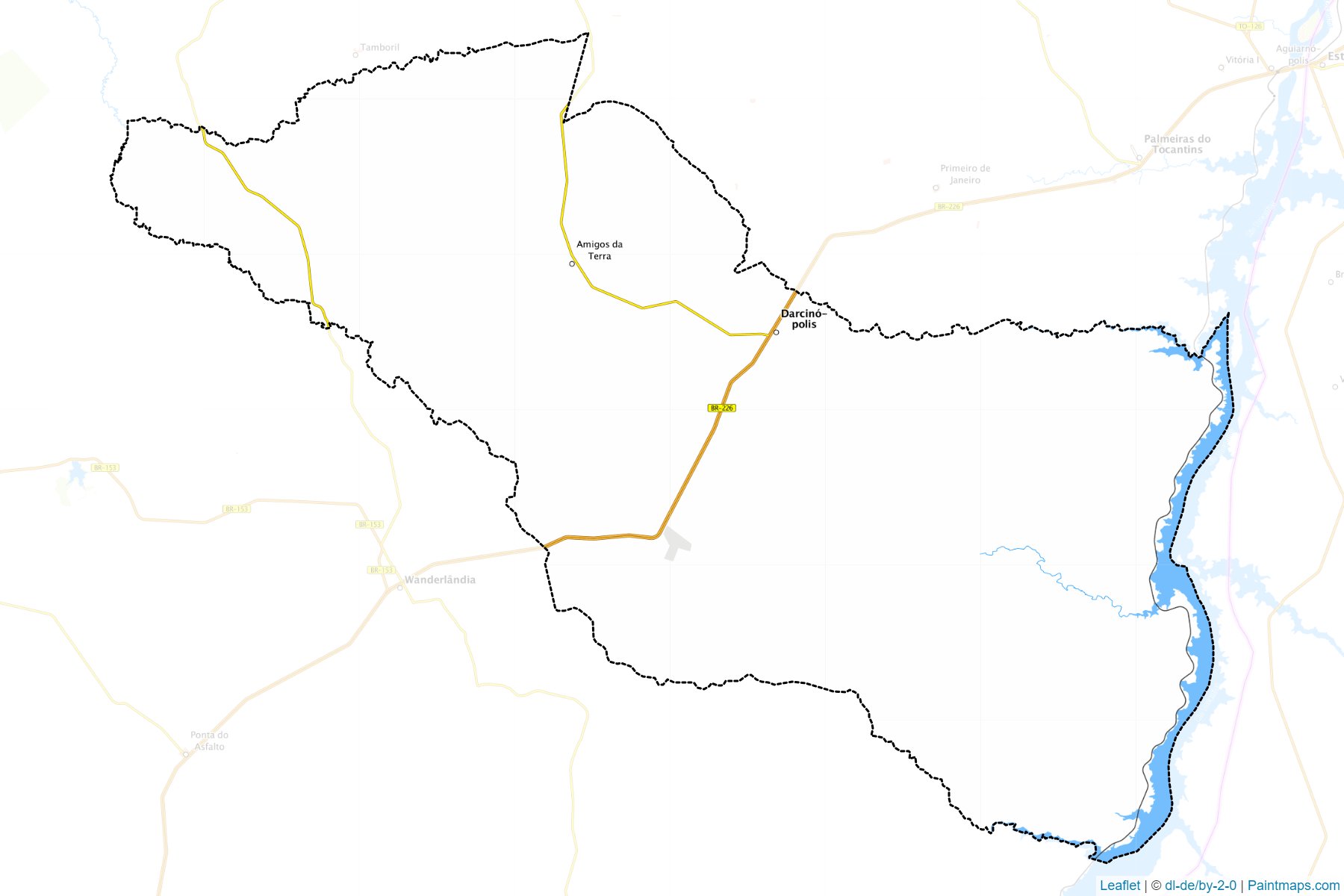 Darcinopolis (Tocantins) Map Cropping Samples-1