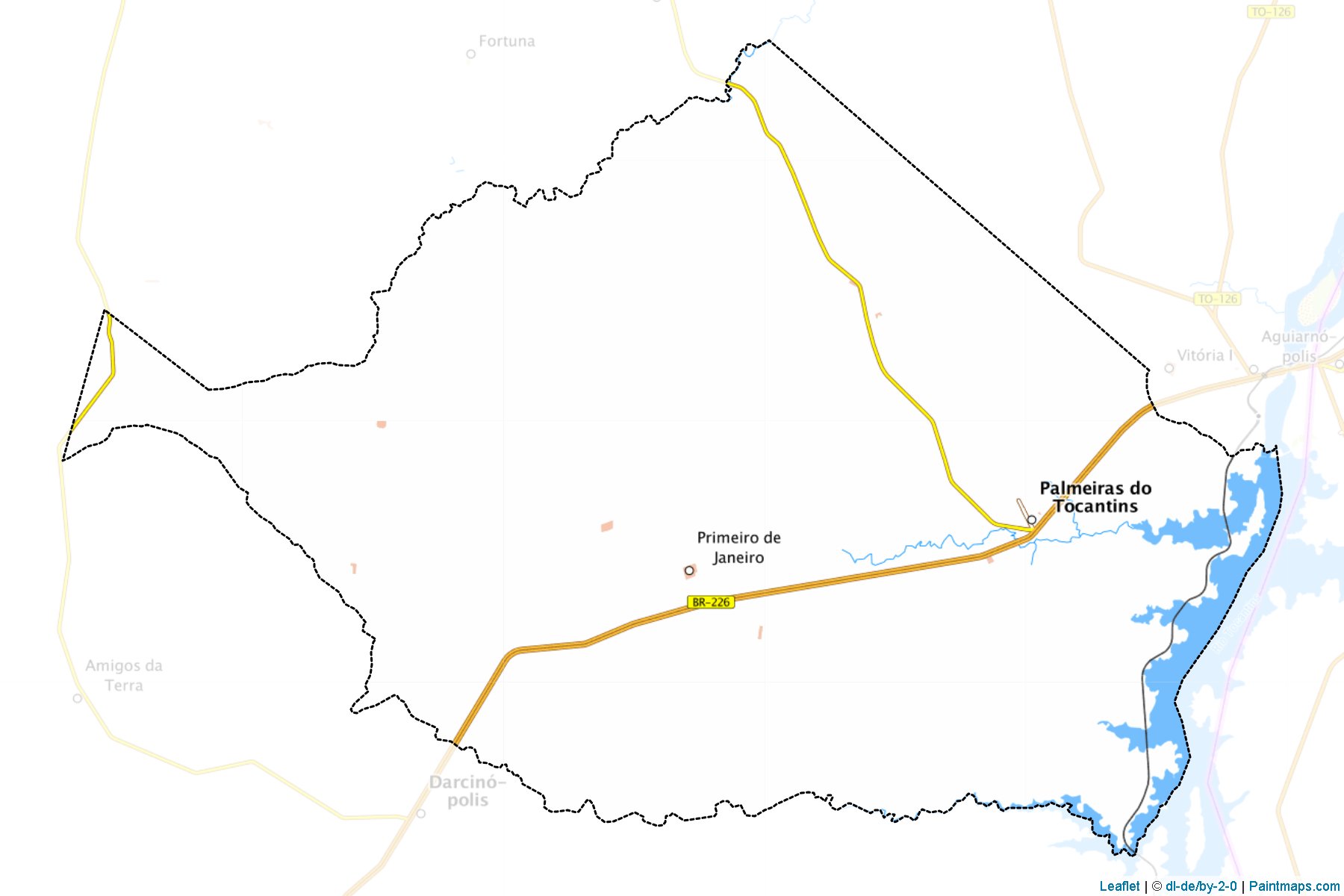 Palmeiras do Tocantins (Tocantins) Map Cropping Samples-1