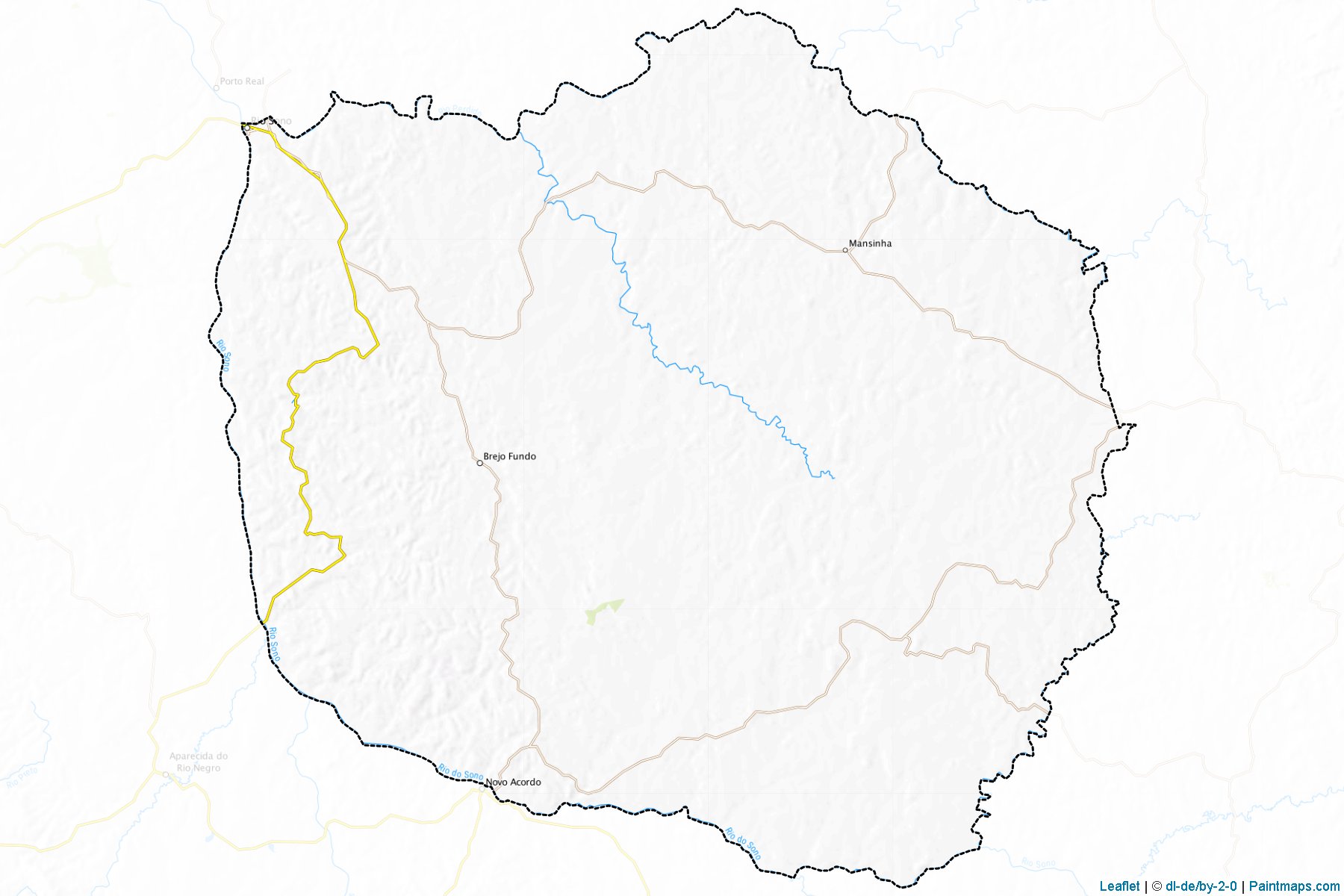 Rio Sono (Tocantins) Map Cropping Samples-1