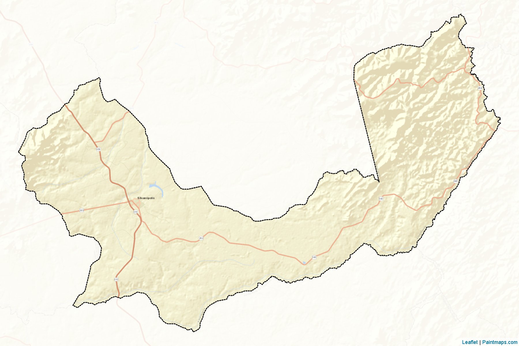 Silvanopolis (Tocantins) Map Cropping Samples-2