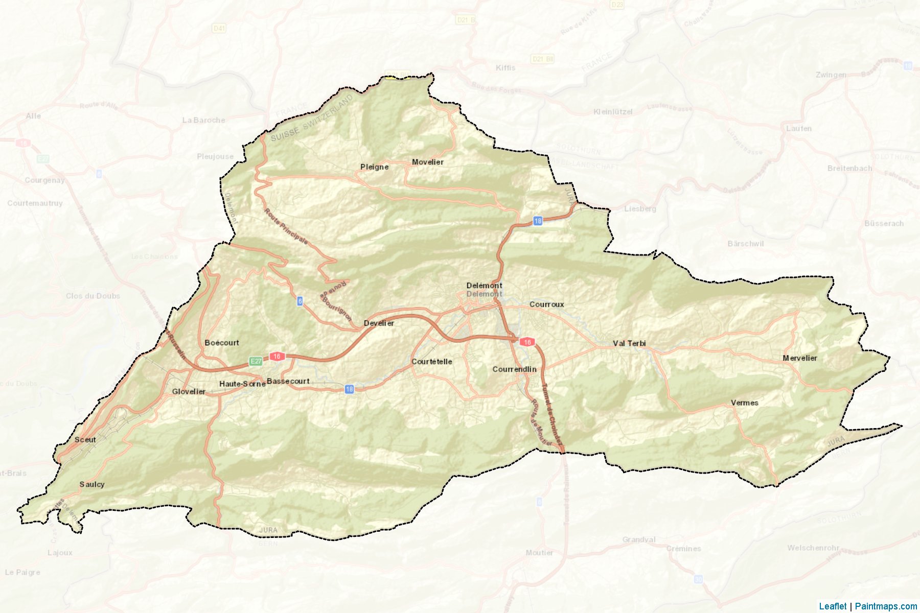 Delemont (Jura) Map Cropping Samples-2