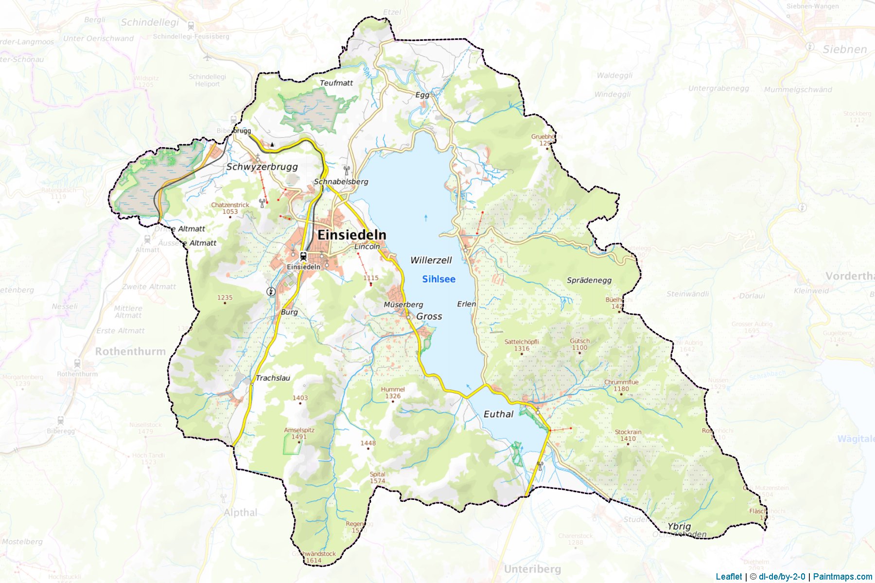 Einsiedeln (Schwyz) Map Cropping Samples-1