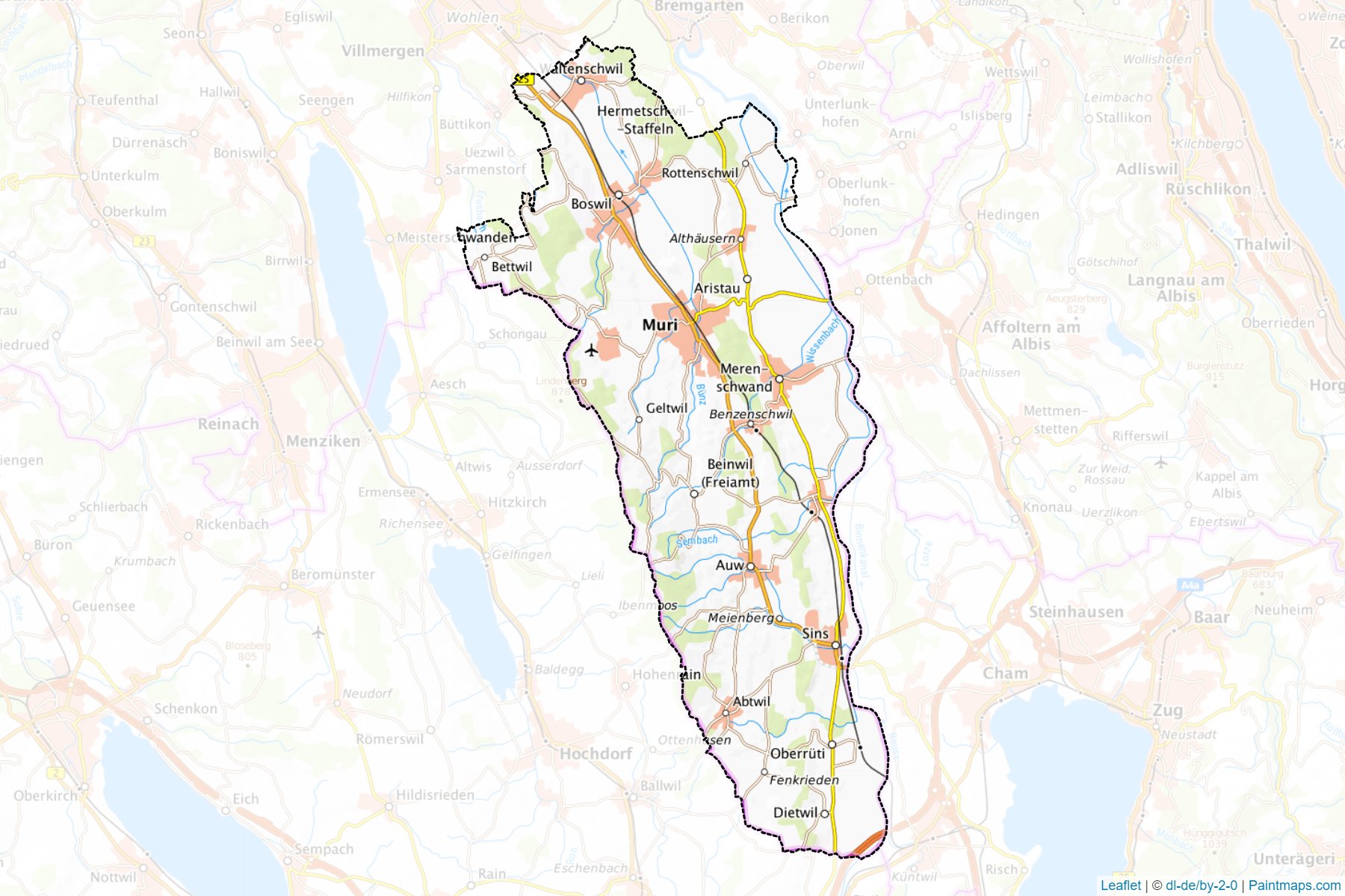 Muri (Aargau) Map Cropping Samples-1