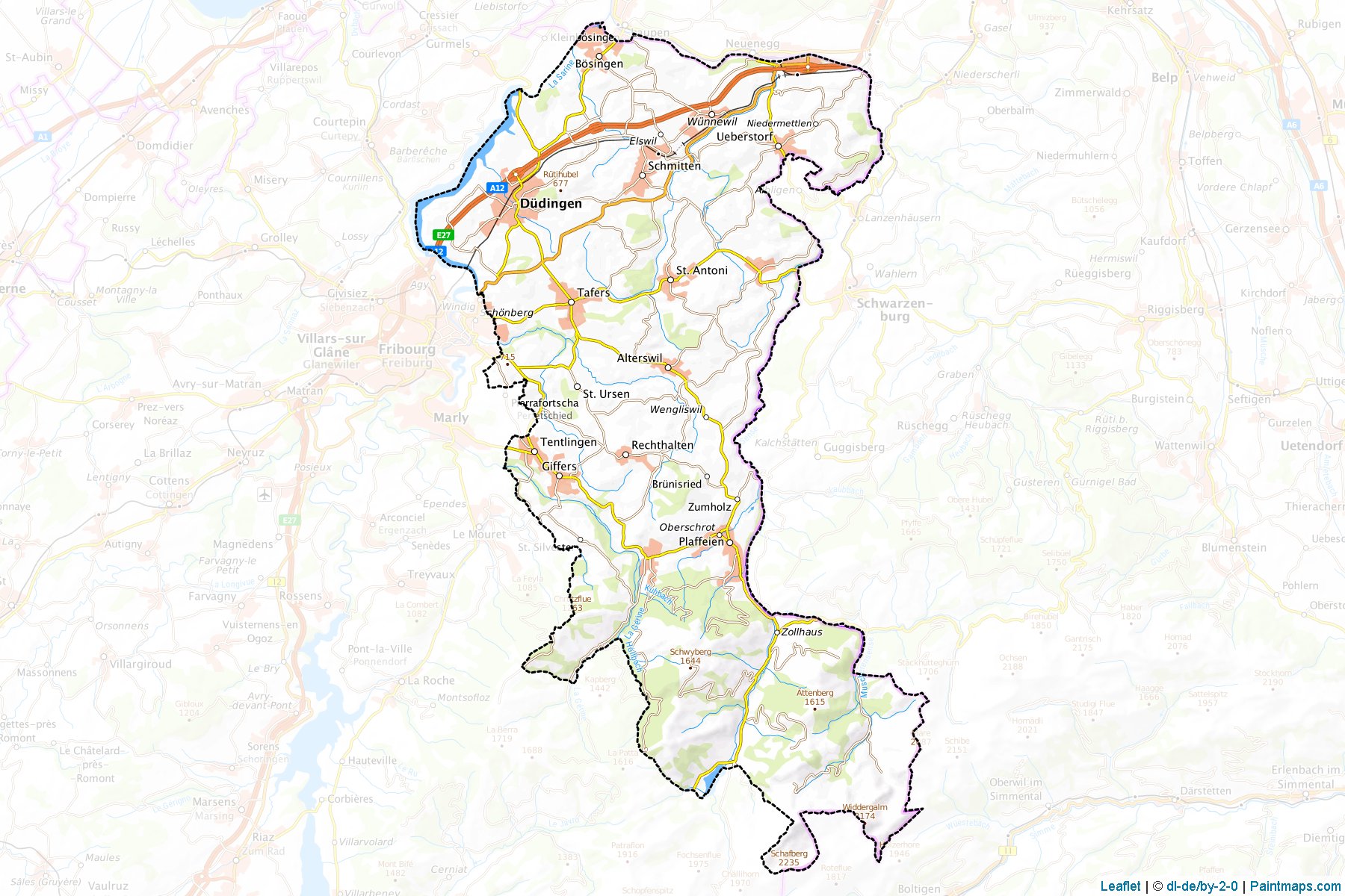 Sense (Fribourg) Map Cropping Samples-1