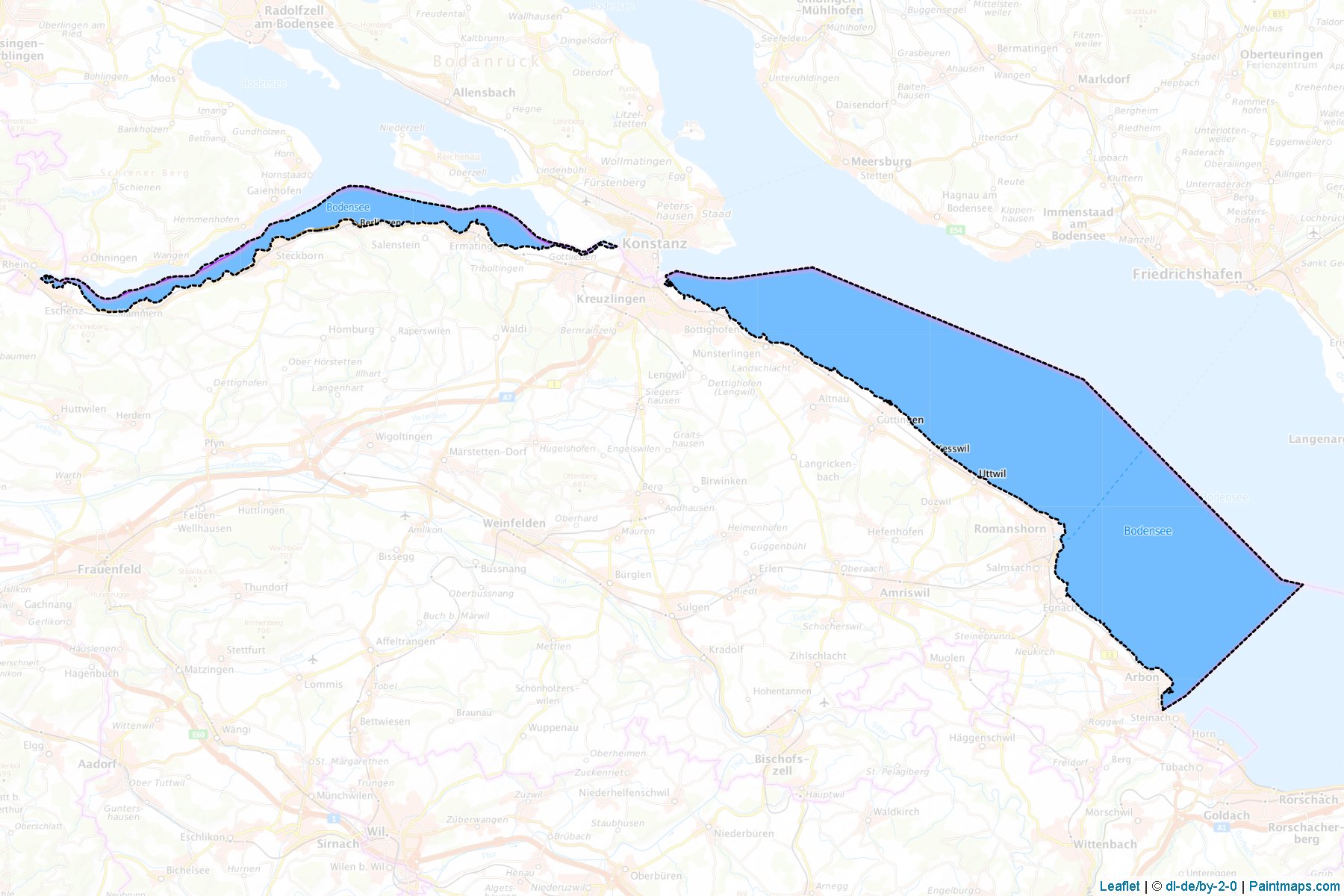 Thurgau (Thurgau) Map Cropping Samples-1