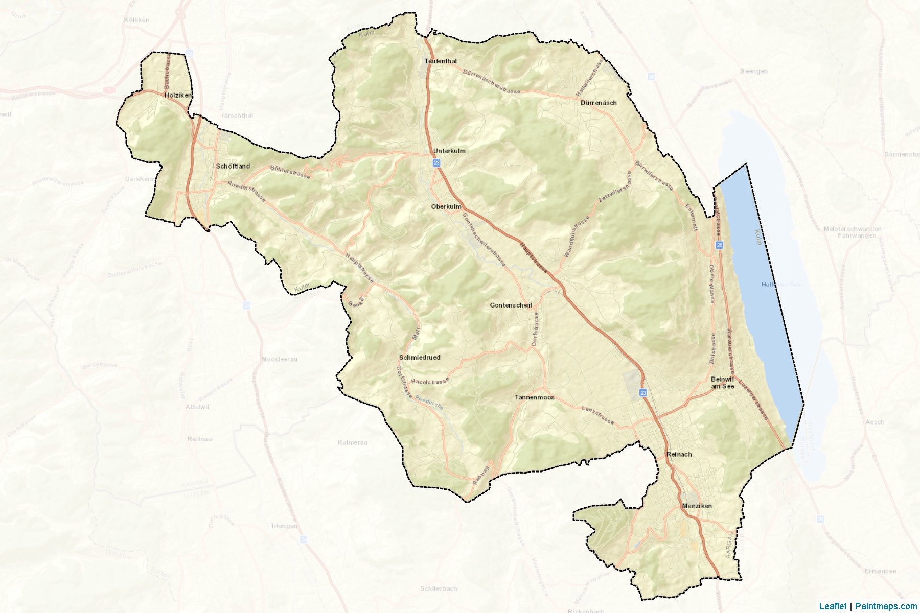 Kulm (Aargau) Haritası Örnekleri-2