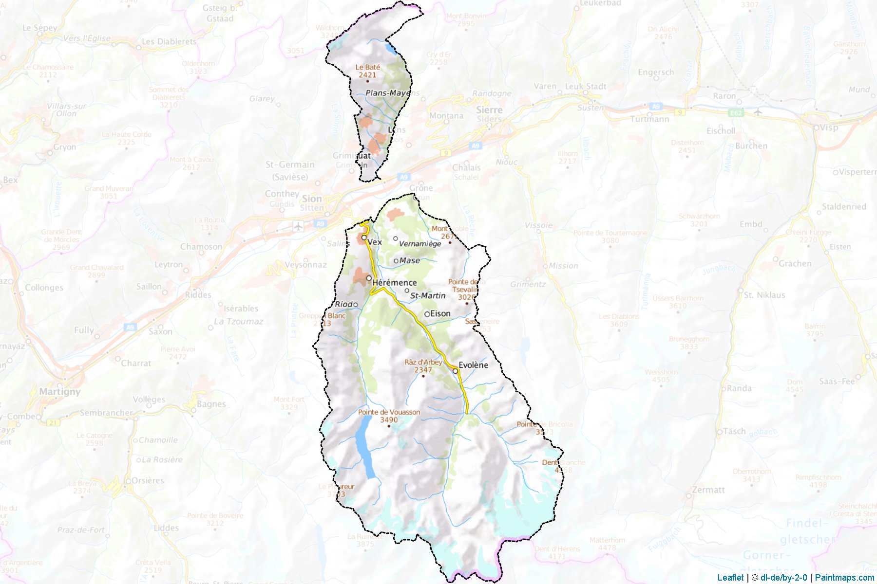 Herens (Valais) Map Cropping Samples-1