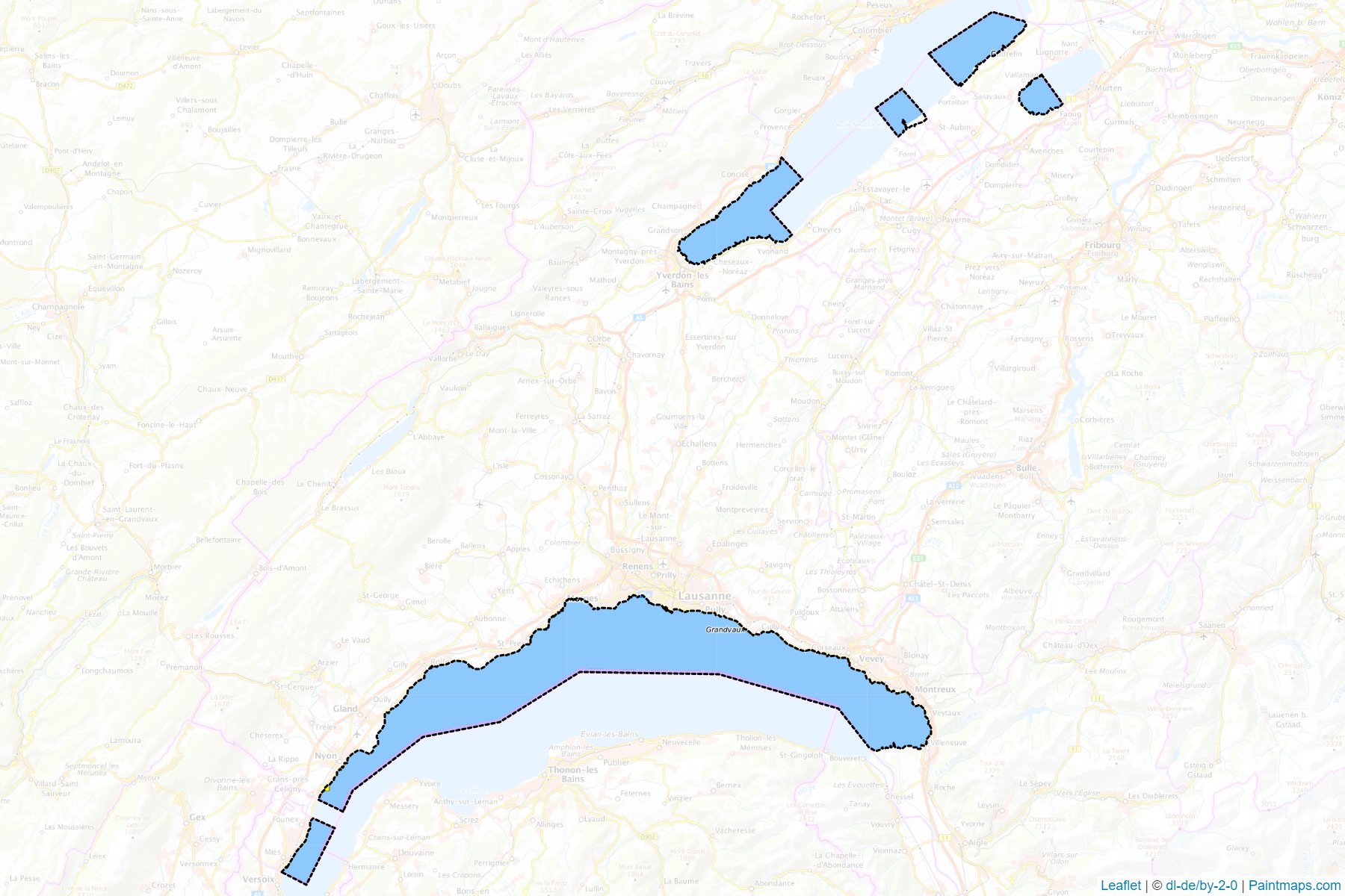 Vaud (Vaud) Map Cropping Samples-1