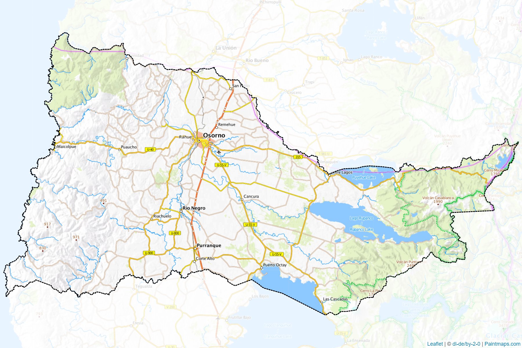 Muestras de recorte de mapas Osorno (De Los Lagos)-1