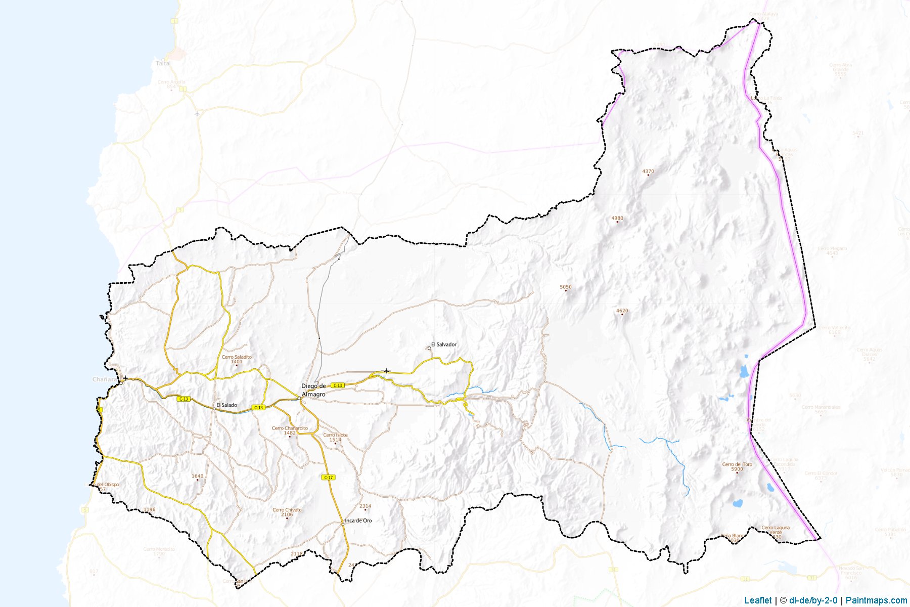 Chañaral (De Atacama) Map Cropping Samples-1