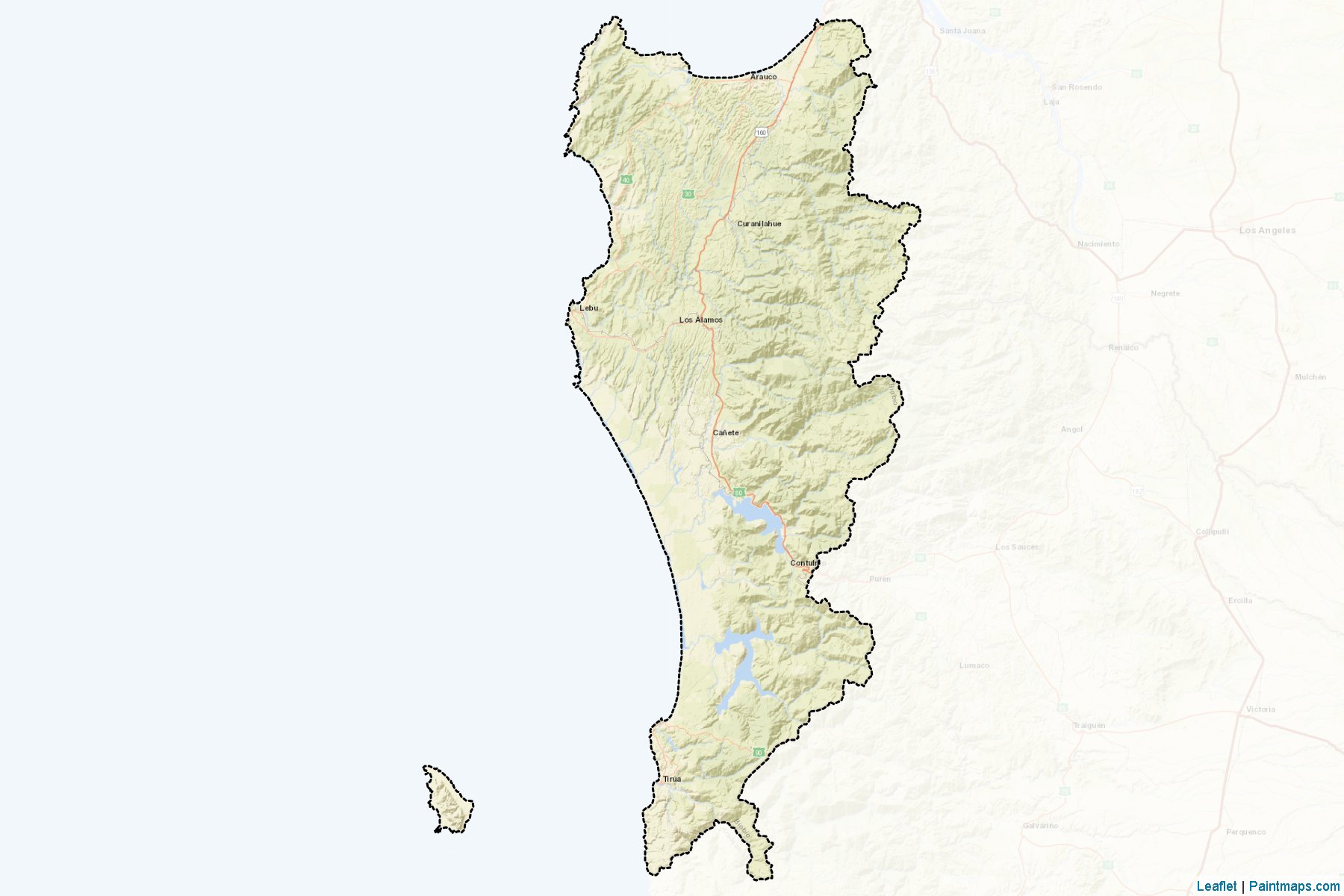 Muestras de recorte de mapas Arauco (Del Bio-Bio)-2